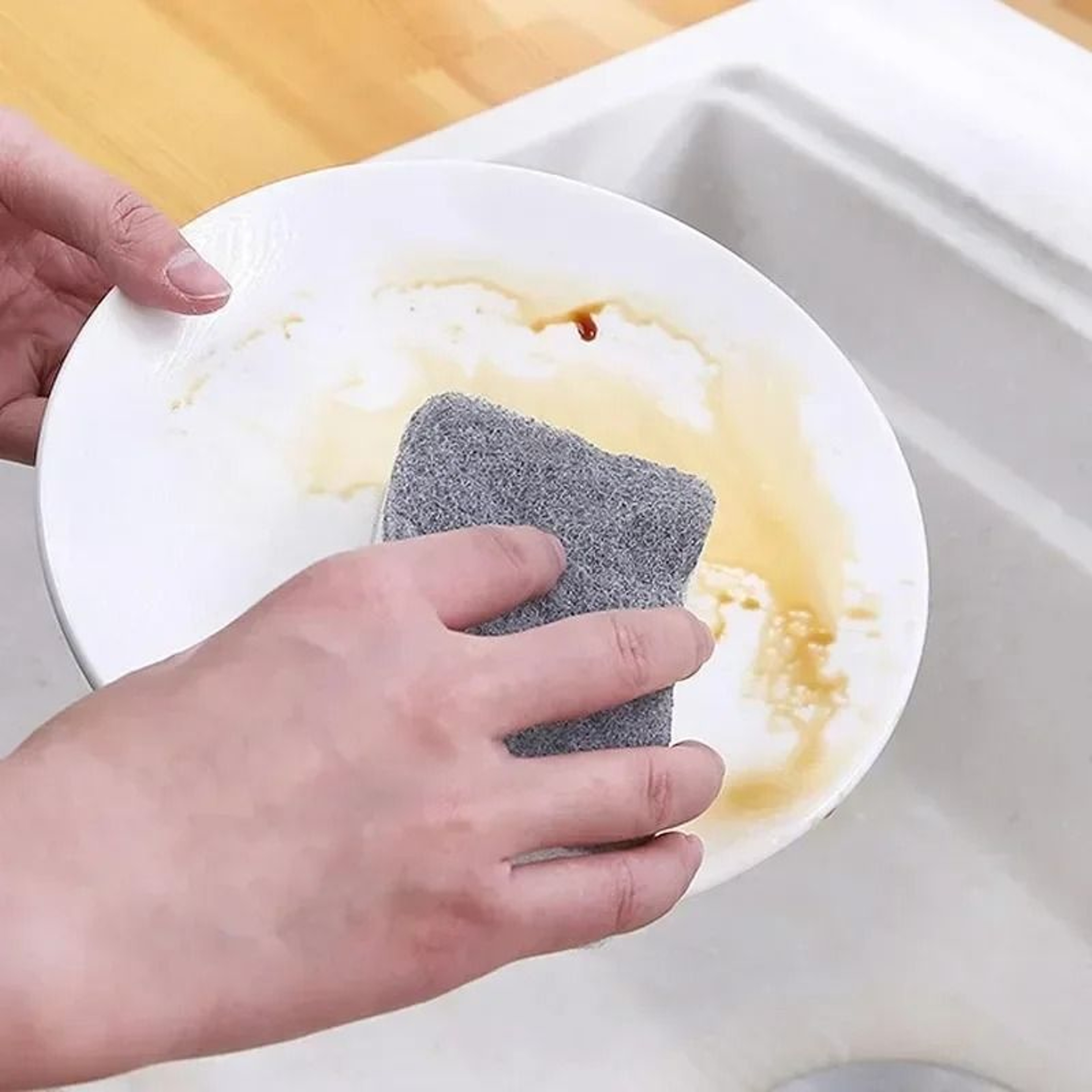 DoubleSided Absorbent Kitchen Scouring Sponges 3