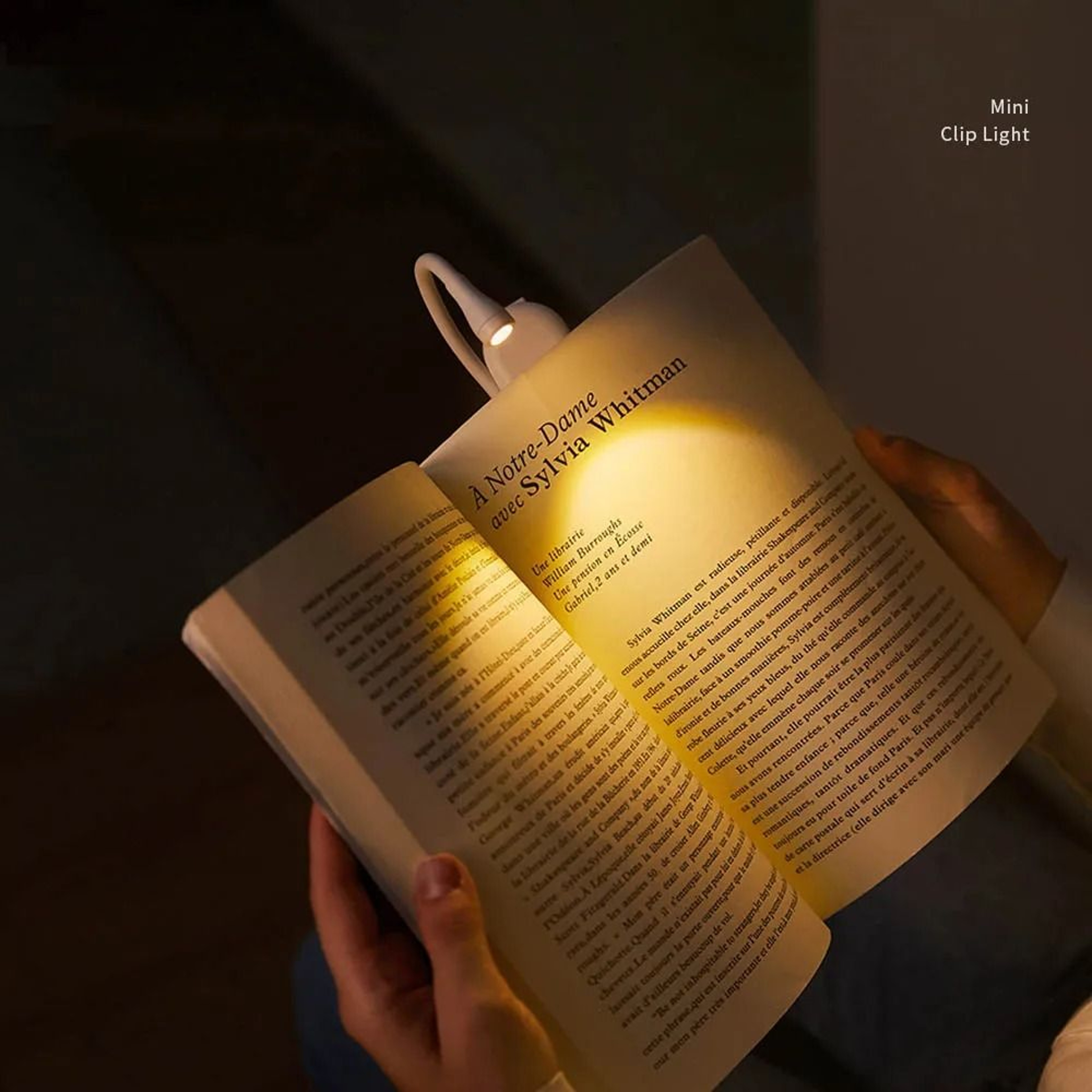 Mini Foldable ClipOn Book Light 3