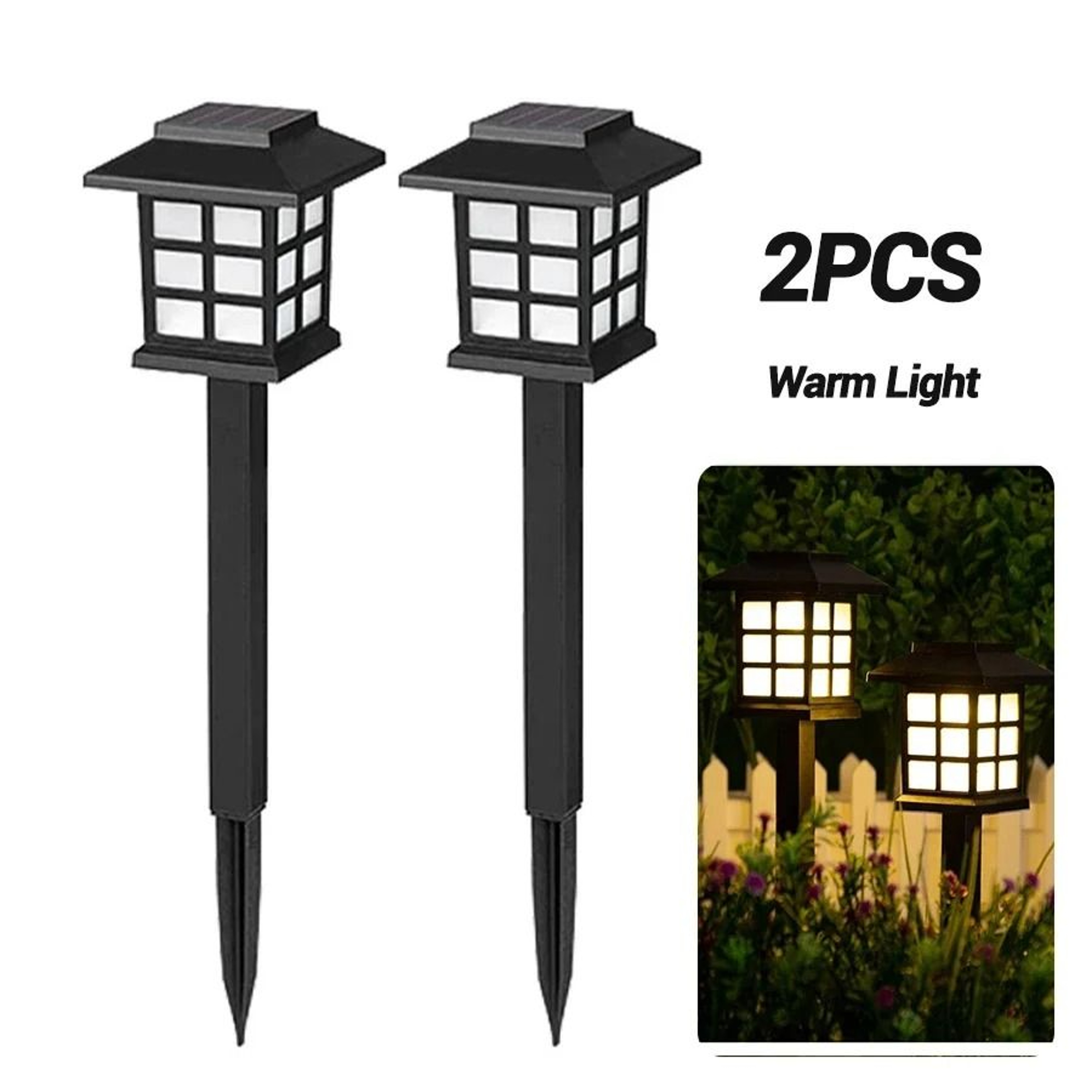 Outdoor Solar Garden Landscape Lanterns 6