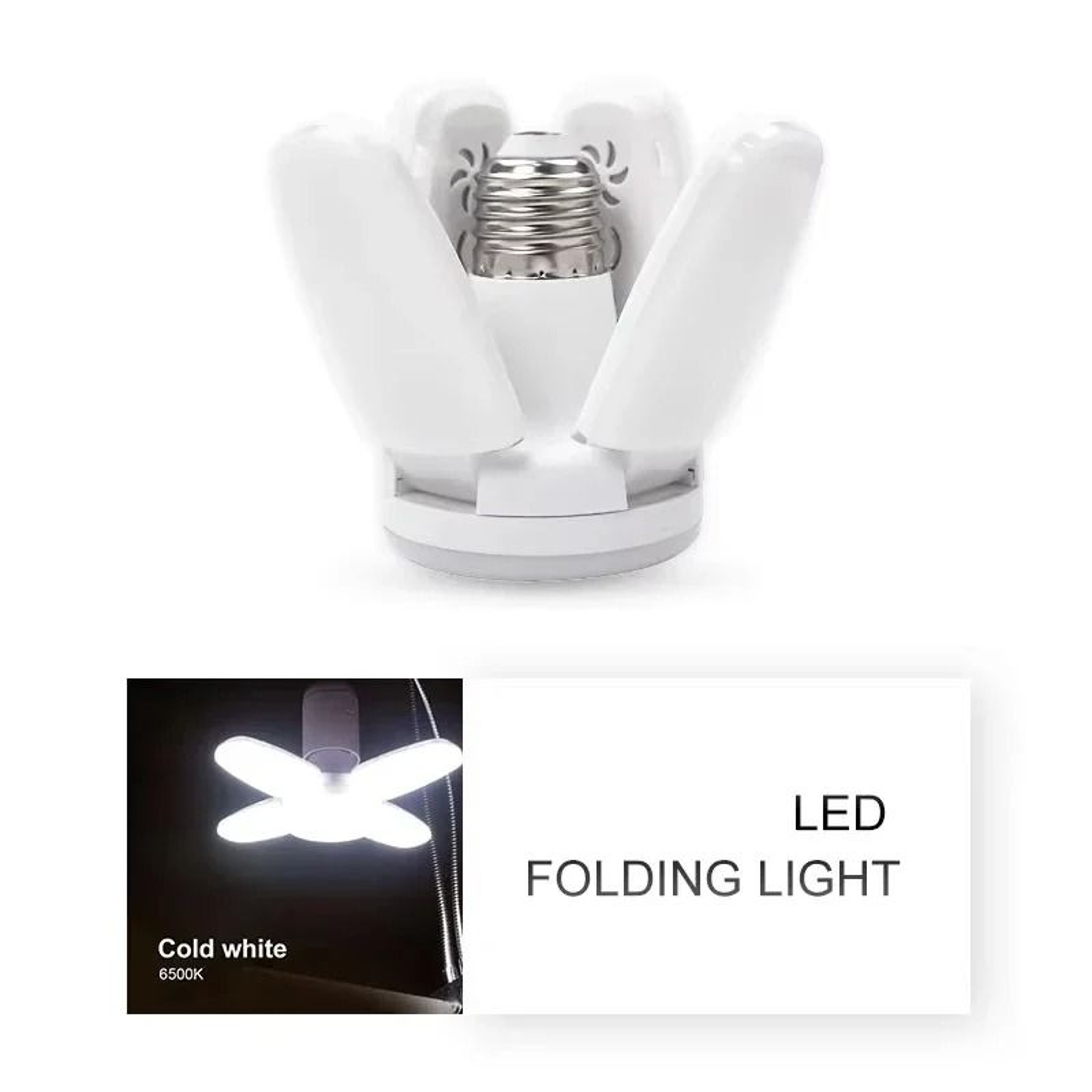 28W Foldable 4Leaf LED Ceiling Deformable Lamp 6