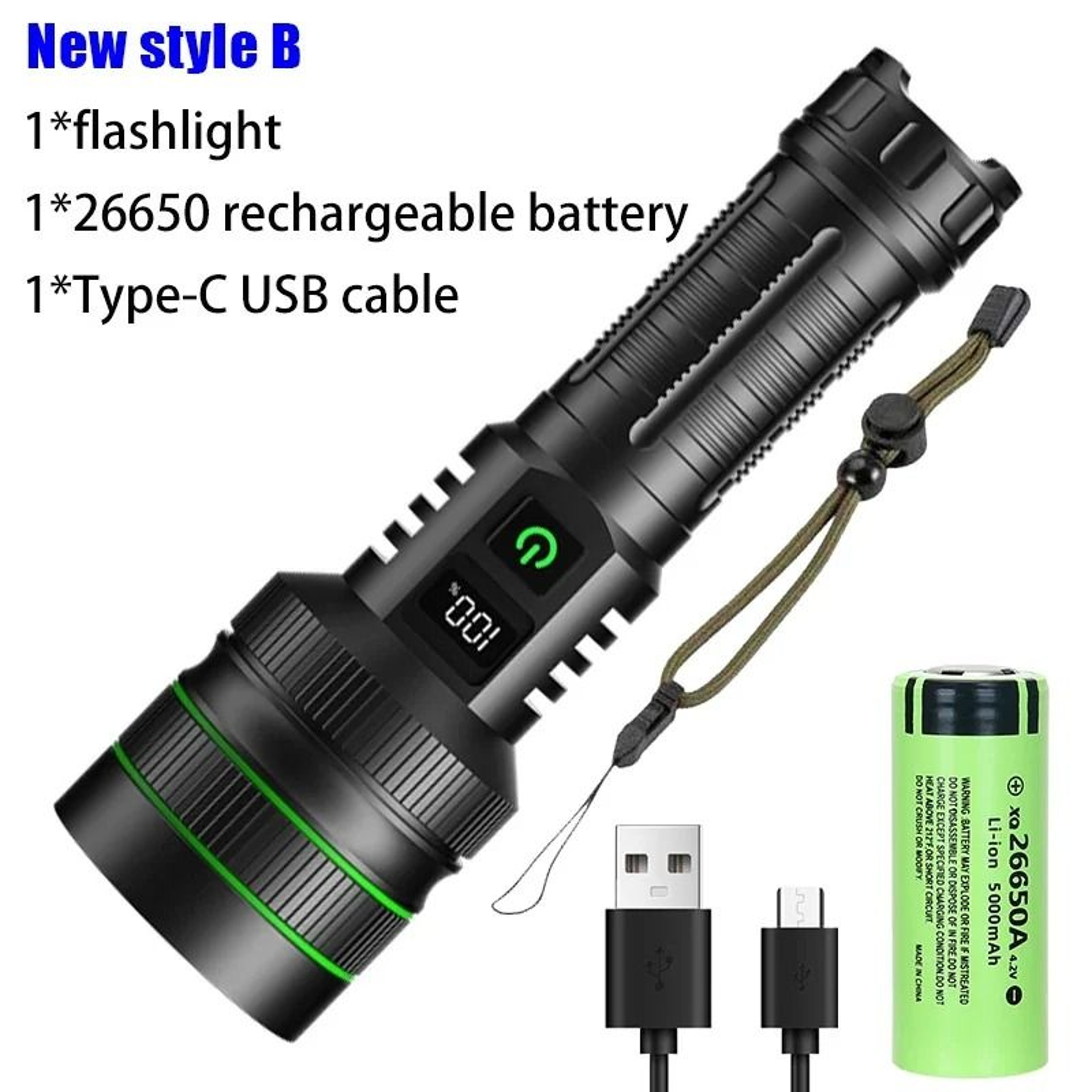 HighLumens SuperBright Tactical Handheld Flashlight 12