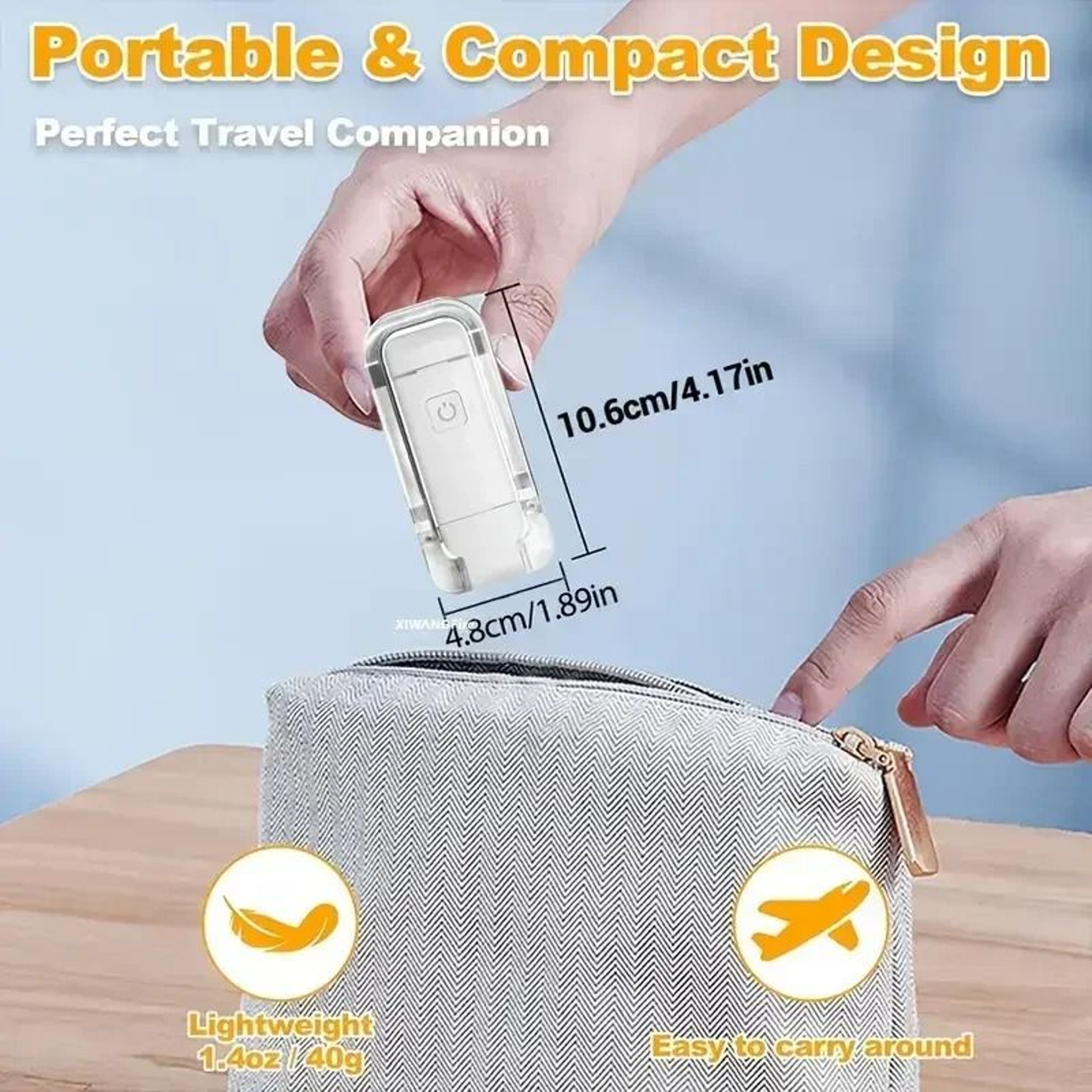MultiFunctional USB Rechargeable ClipOn Book Light 4