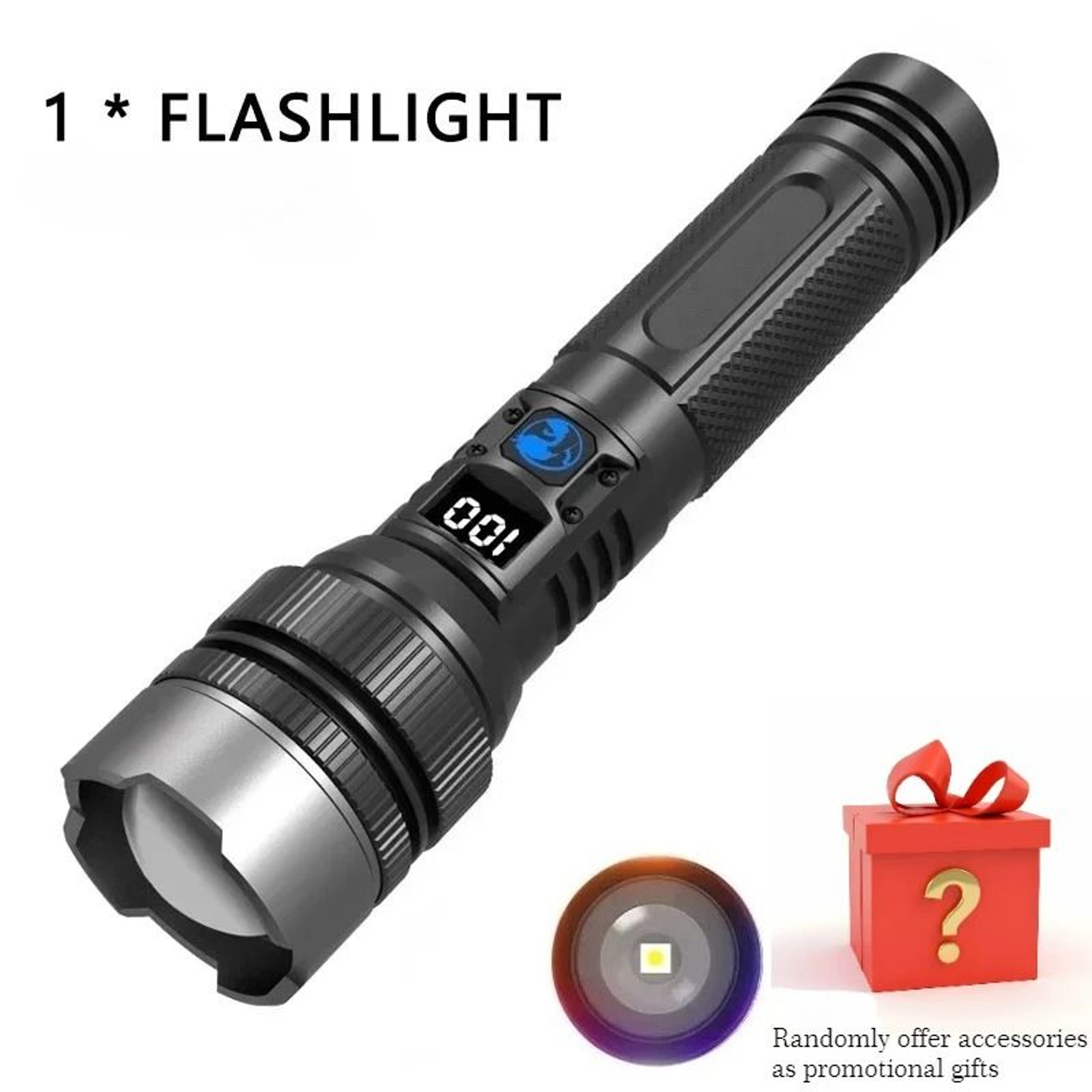 UltraBright Compact Rechargeable Outdoor Flashlight 6