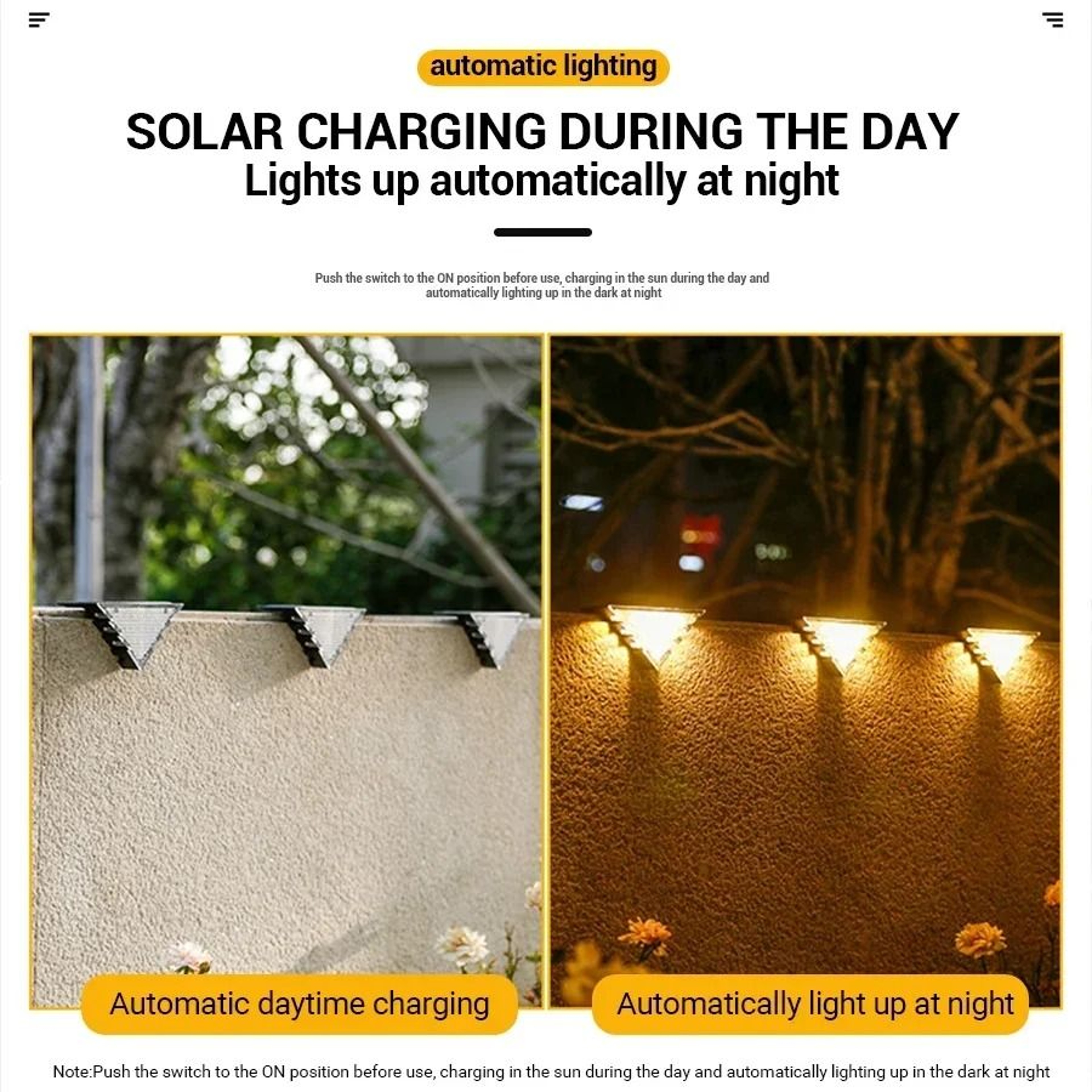 Outdoor Weatherproof Solar Stair And Accent Step Light 2