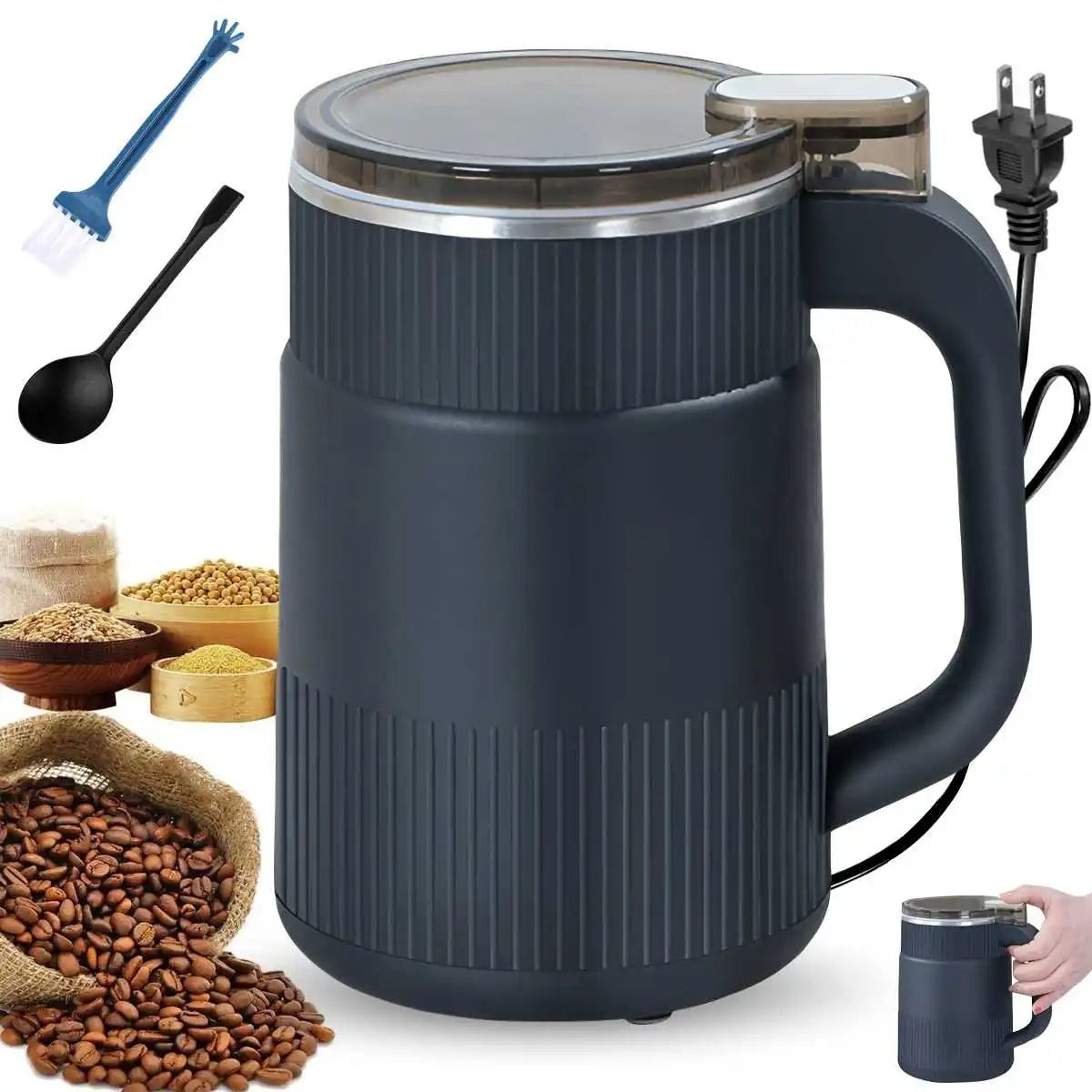 Multifunctional Electric Grain Bean And Spice Grinder Powder Machine 7