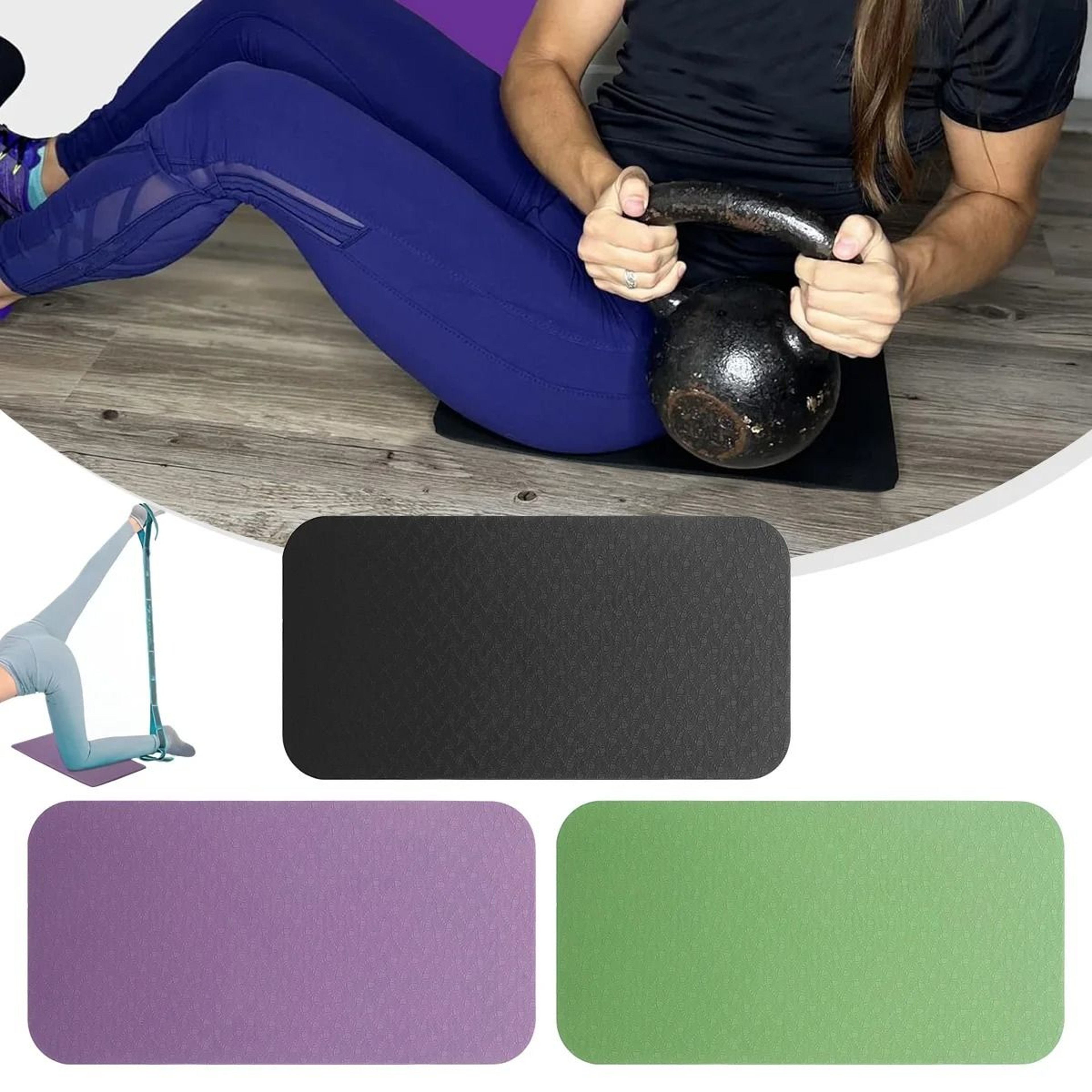 Premium HighDensity Yoga Knee Pad Cushion 0