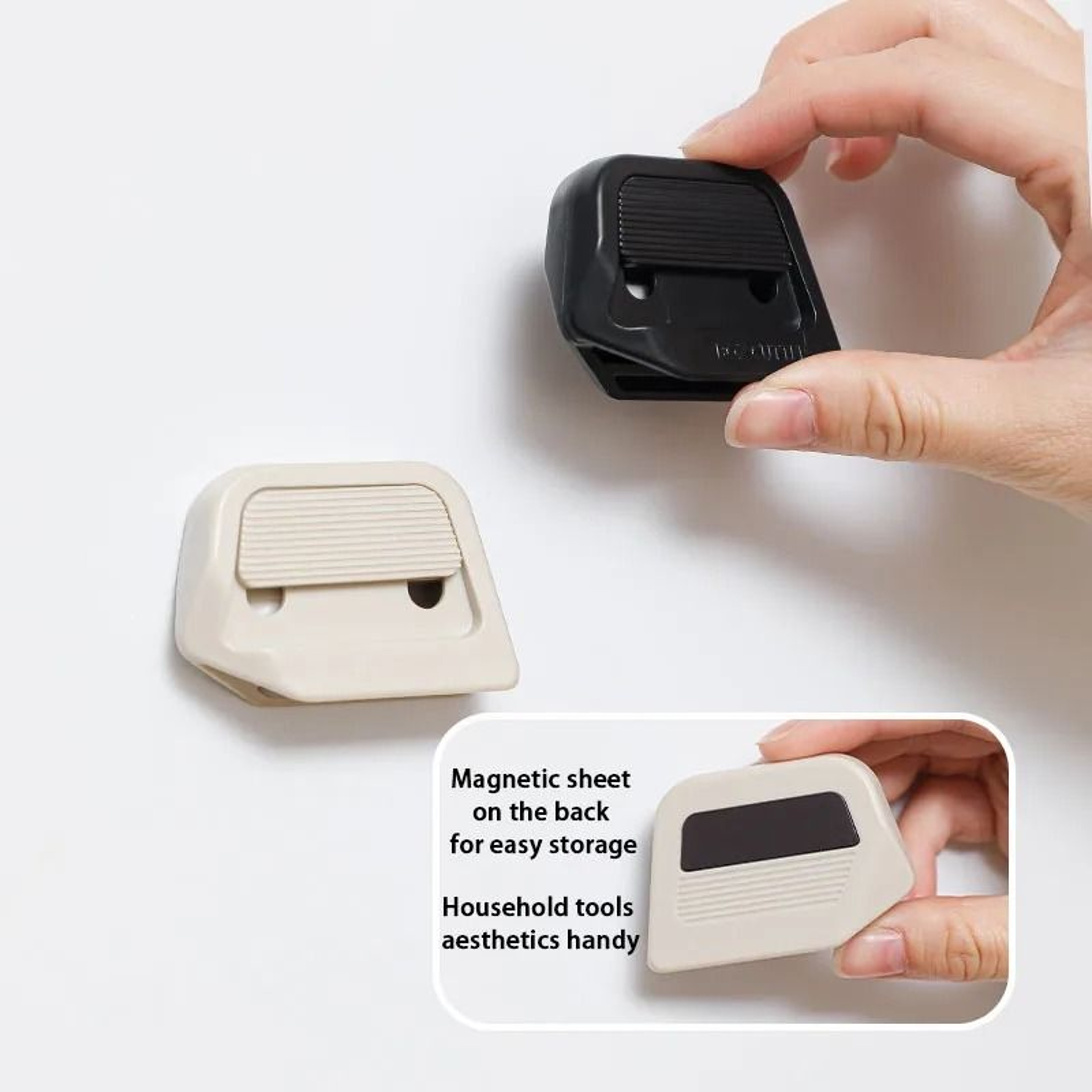 Automatic Retractable Mini Ceramic Safety Box Cutter With Magnetic Dock 2