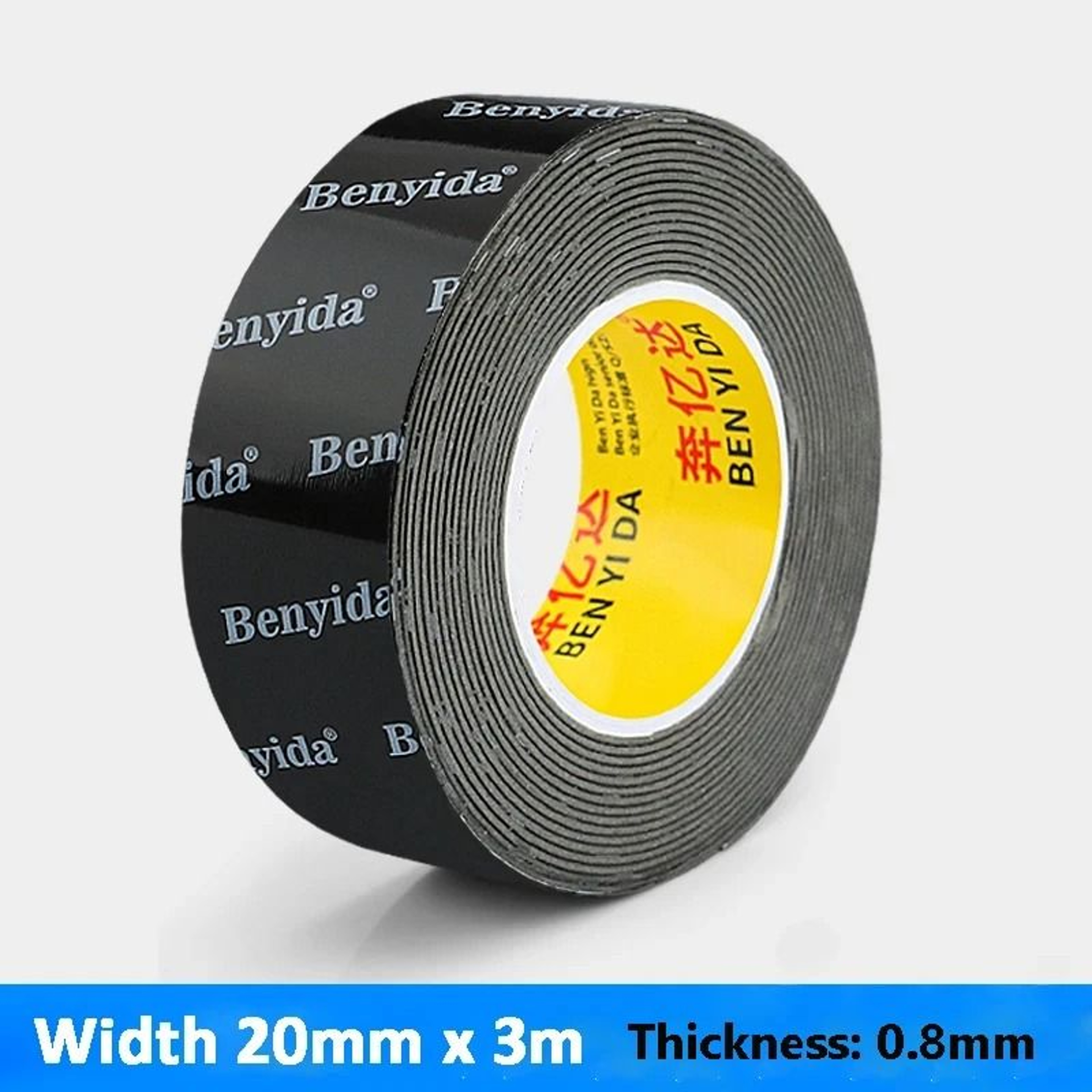 HeavyDuty MultiSurface DoubleSided Acrylic Mounting Tape 6