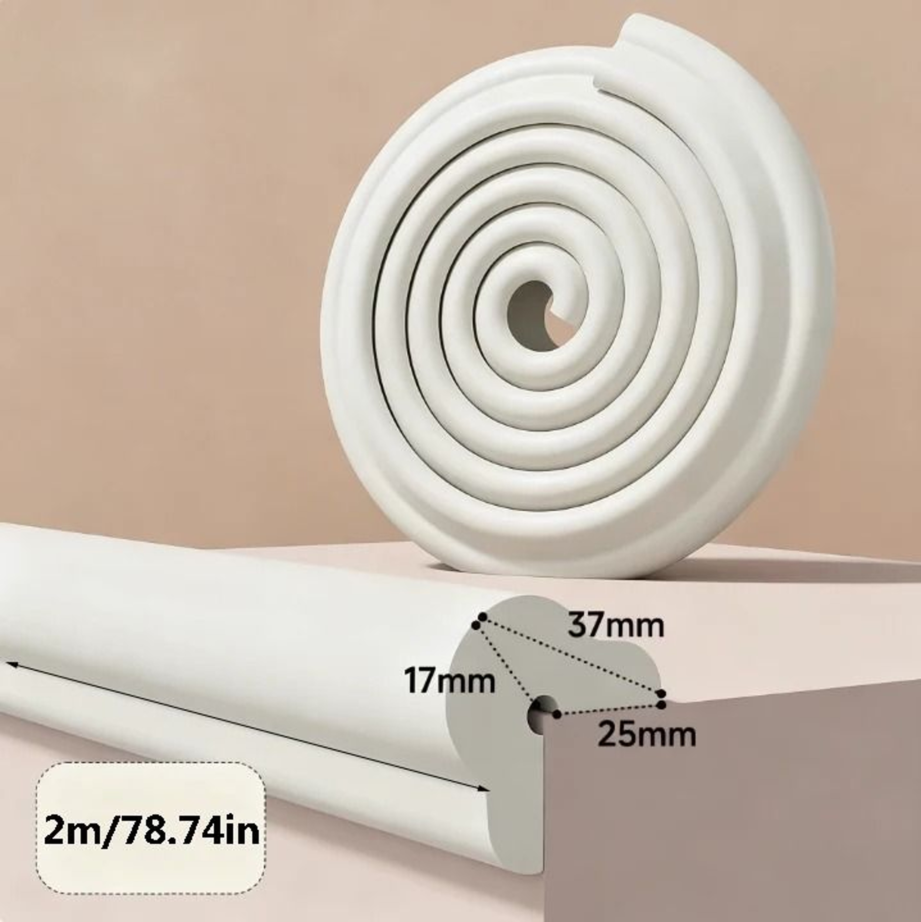 HighDensity AntiCollision Foam Corner Edge Protective Bumper 7