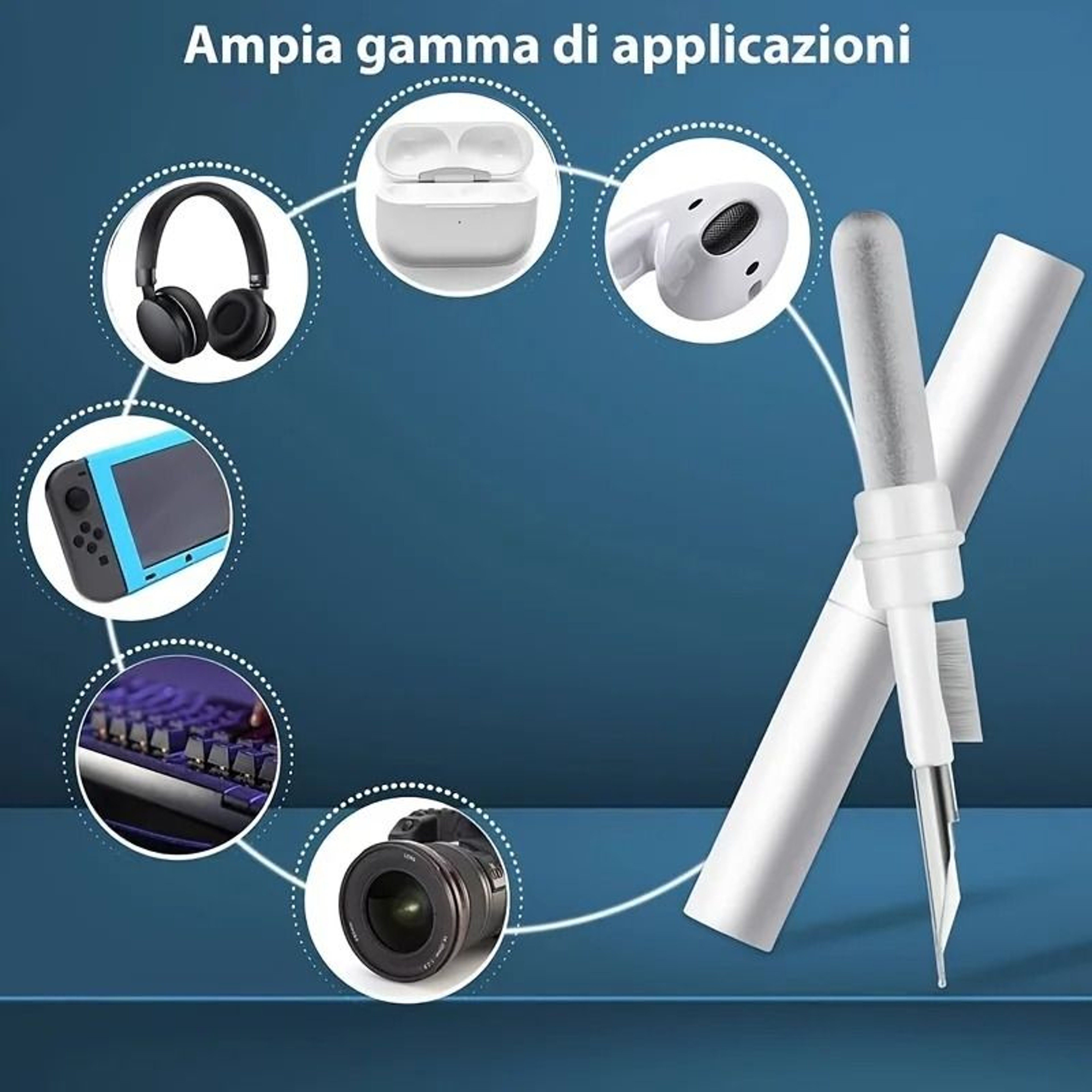 MultiFunction Wireless Earphone And Earbud Cleaning Pen 1