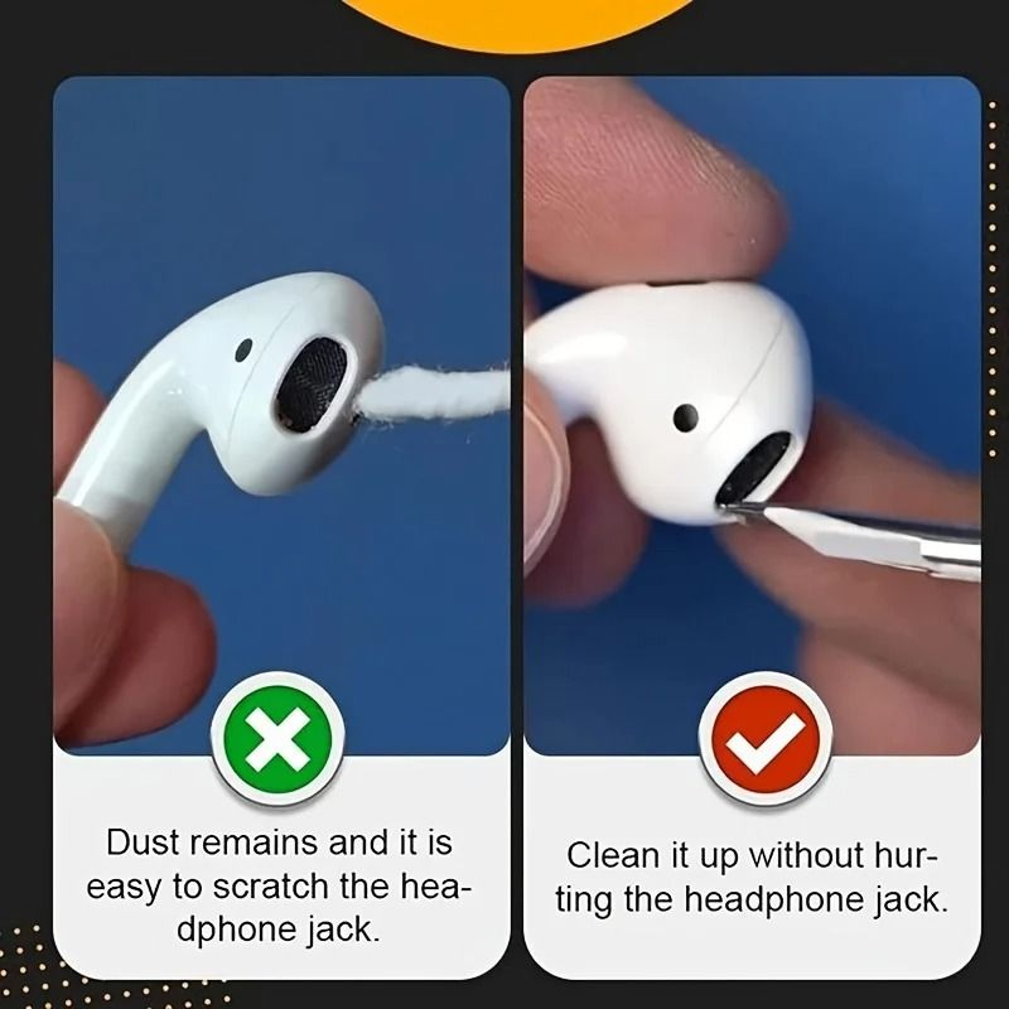 MultiFunction Wireless Earphone And Earbud Cleaning Pen 2