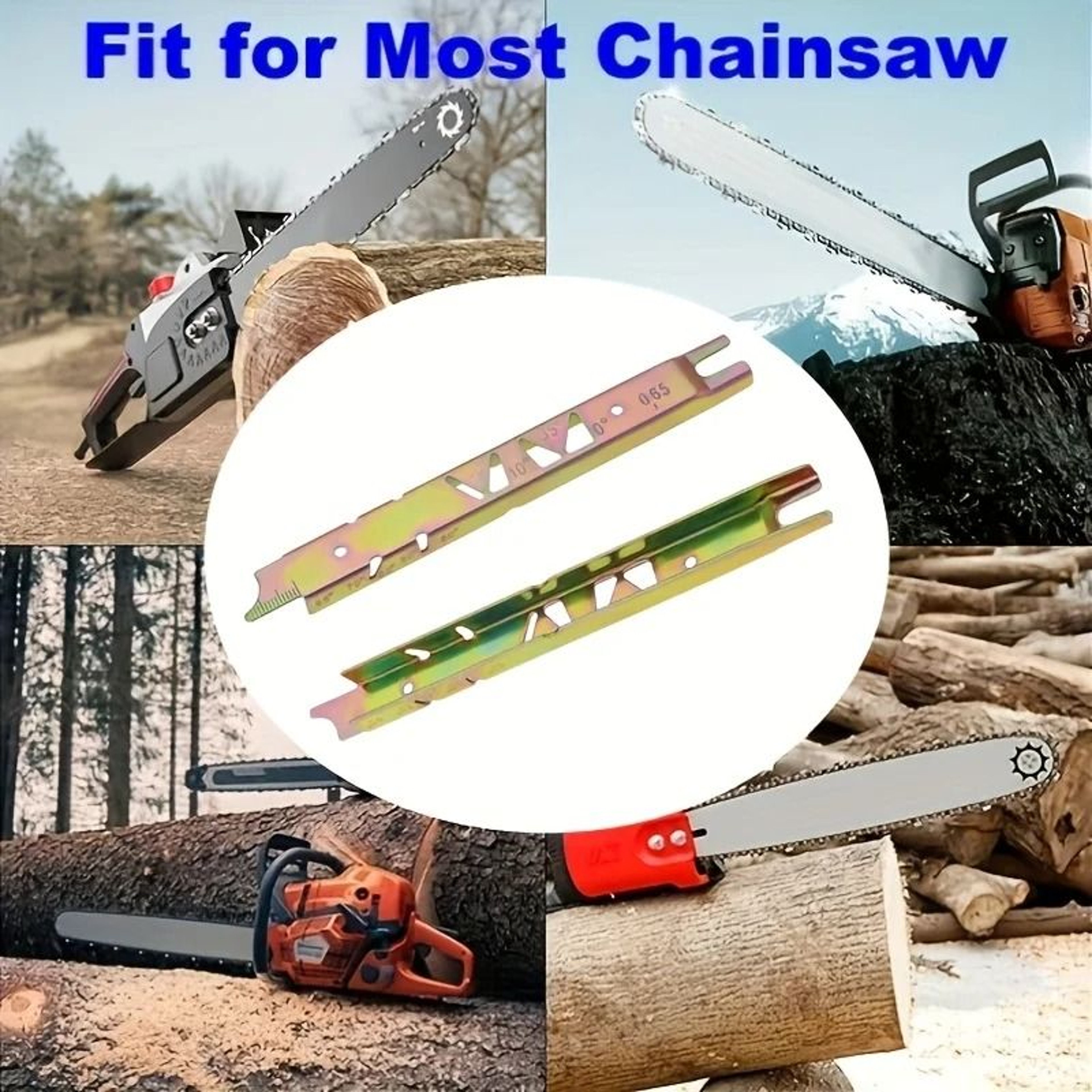 Chainsaw Depth Gauge And Raker File Maintenance Kit 1