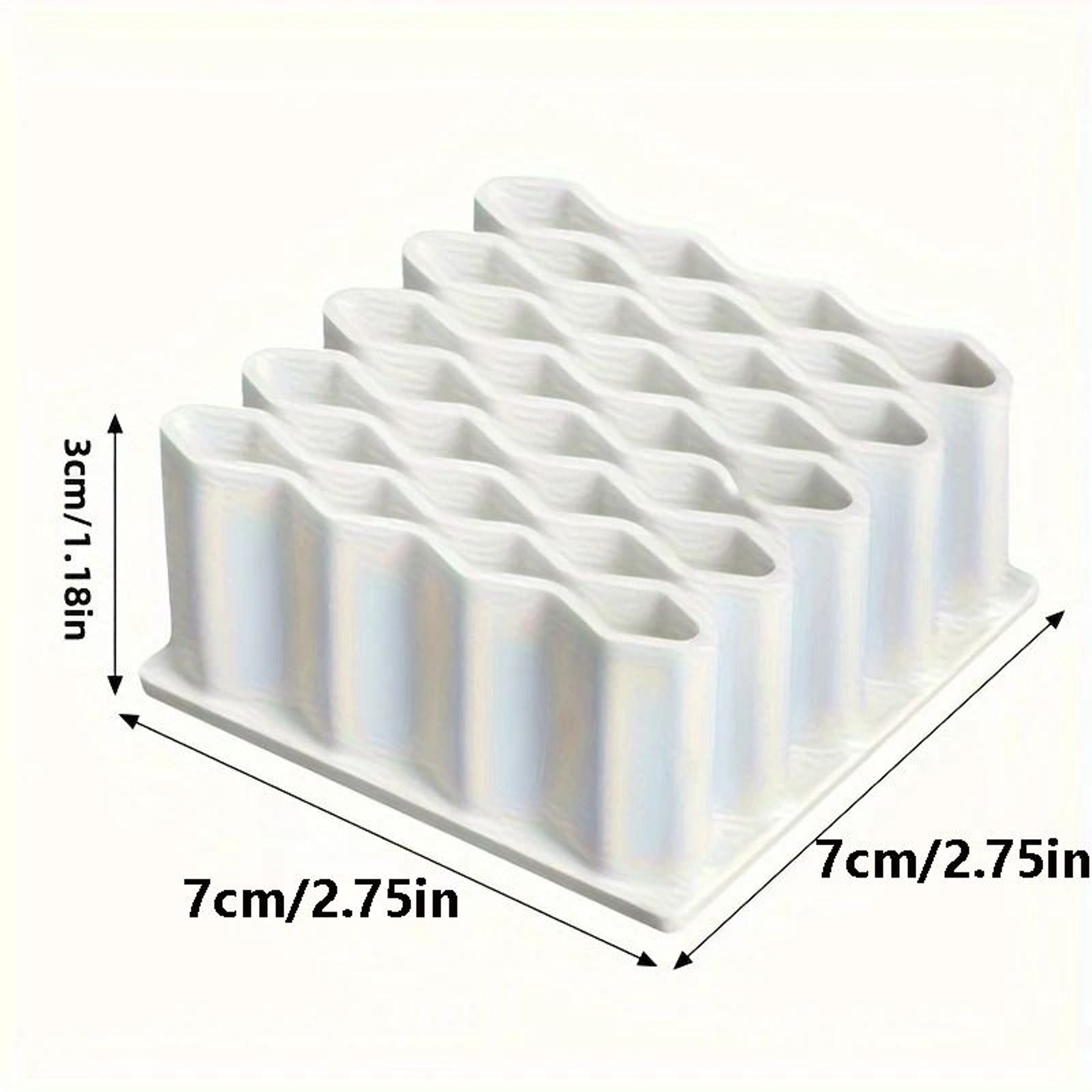 MultiCompartment Silicone Desktop Cosmetics And Ointment Organizer 1