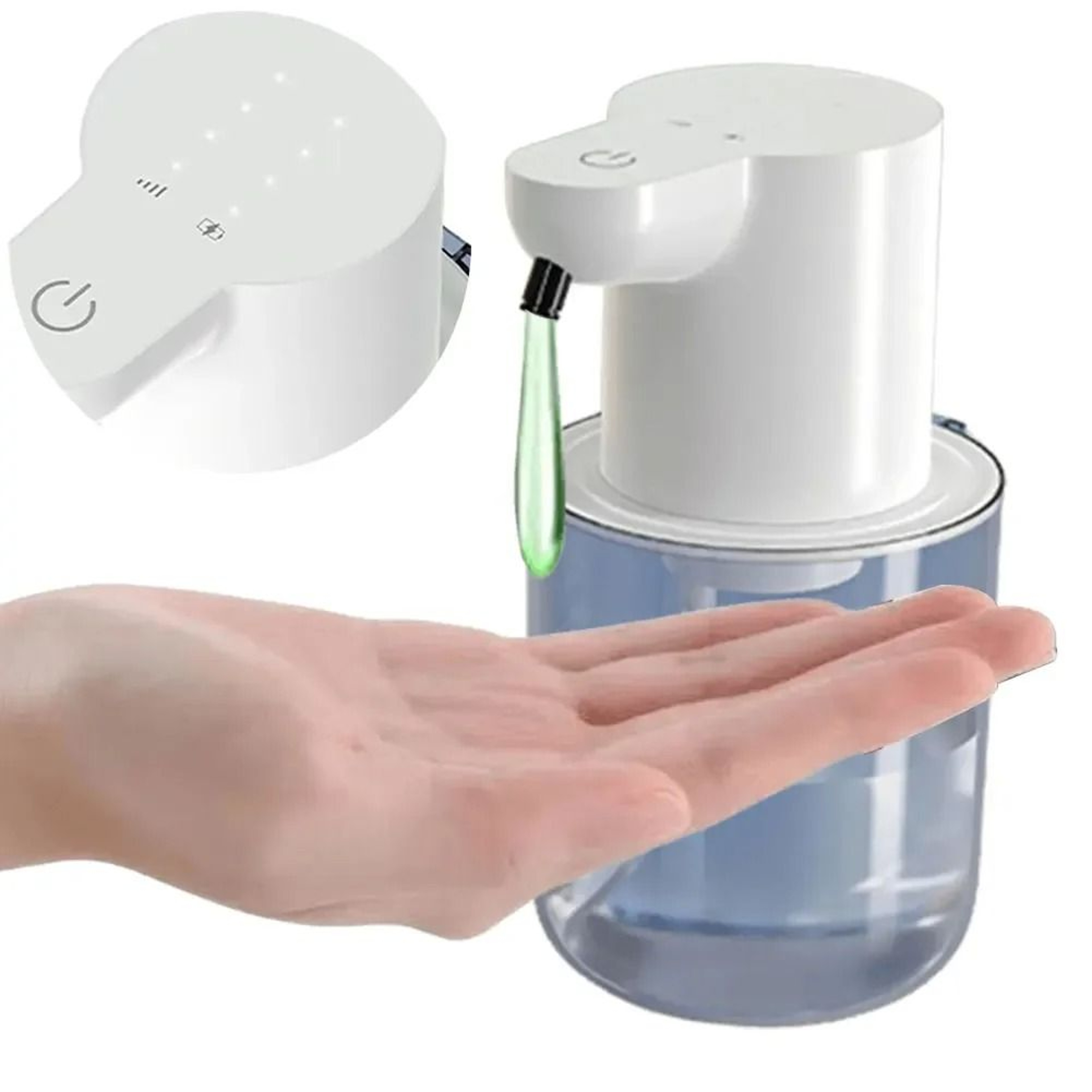 Portable 400ML Automatic Infrared Soap Dispenser FoamGel Output 6
