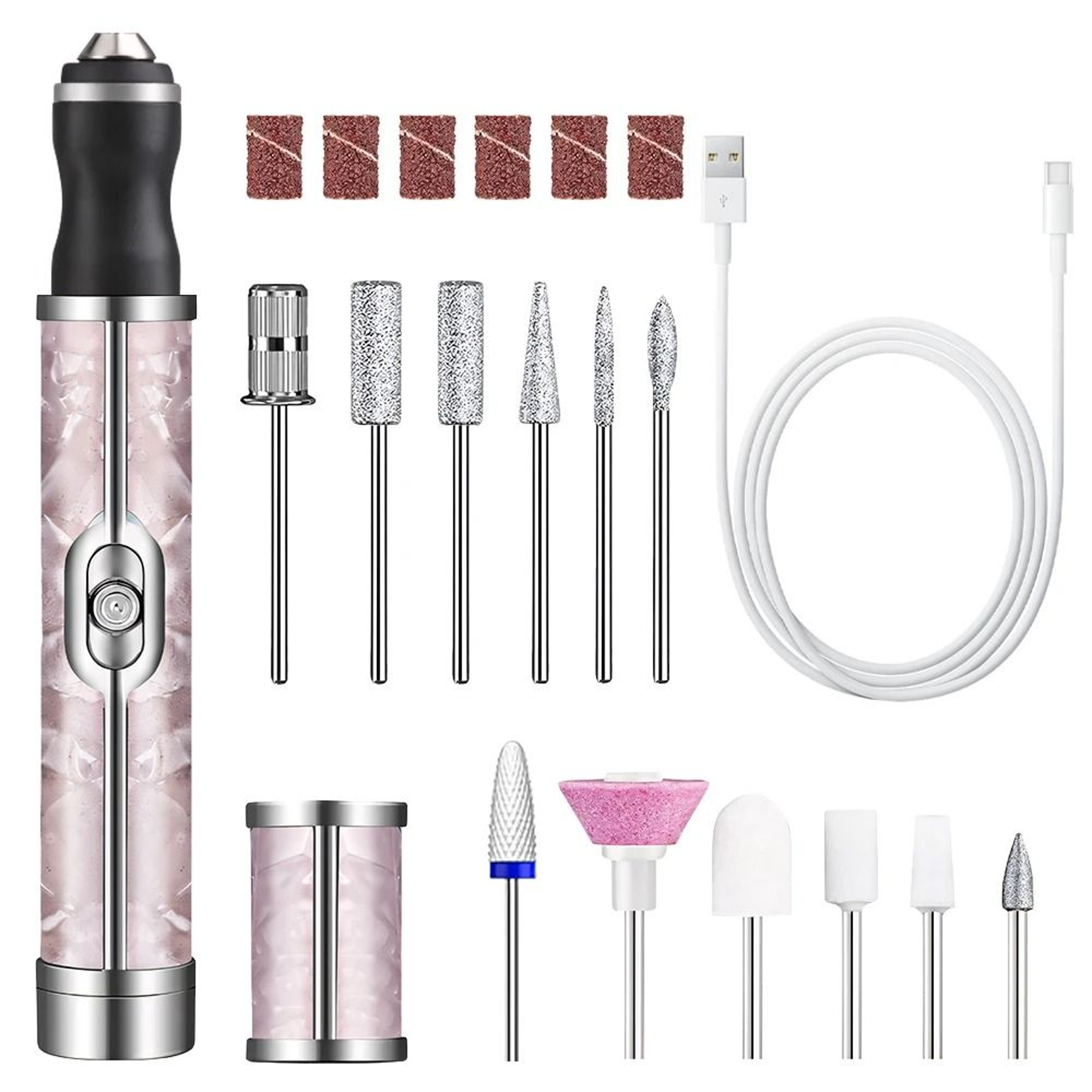 Professional Rechargeable Electric Nail Drill  Polishing Machine 6