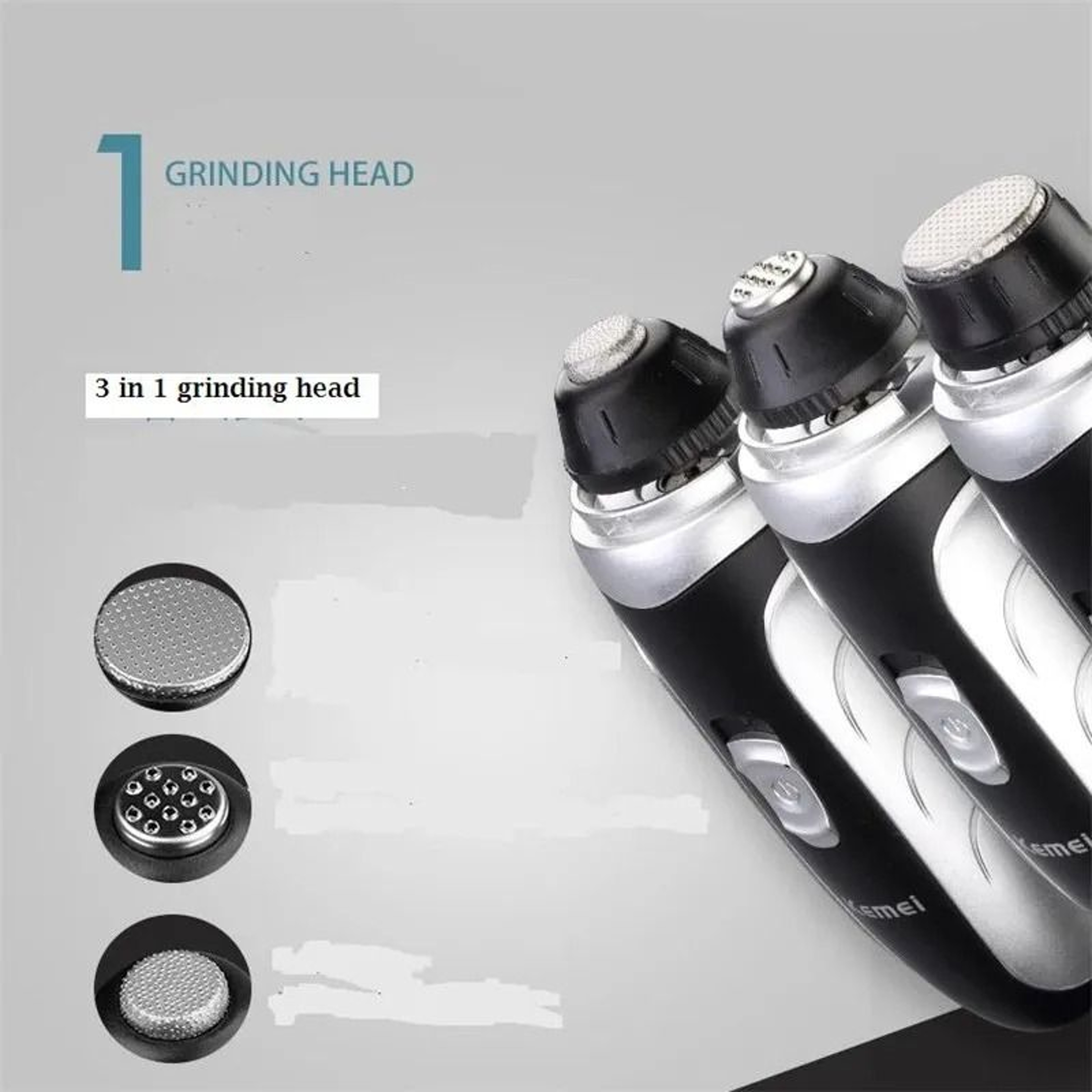 Professional 3Roller Electric Foot Callus Remover  Pedicure Machine 0