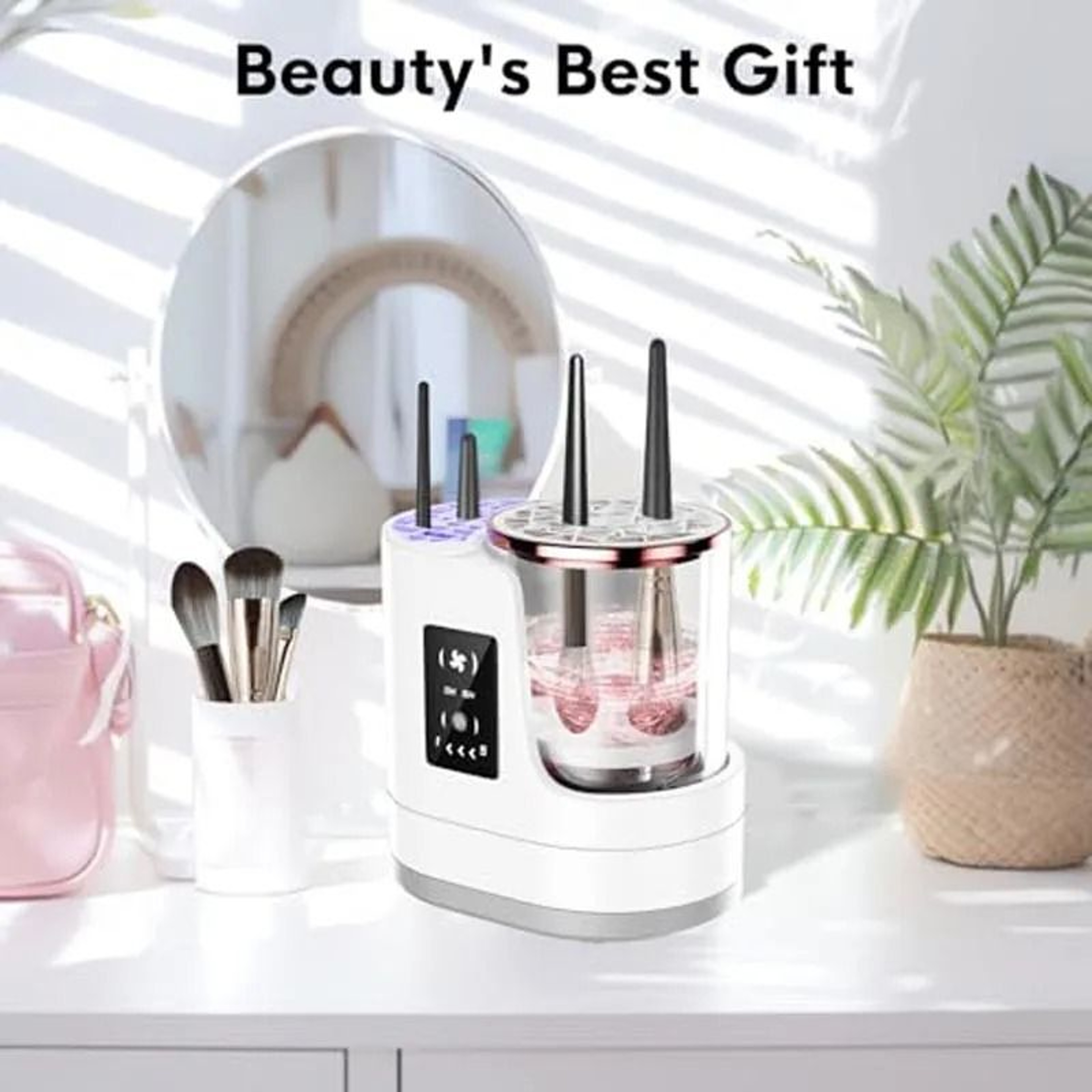 3in1 Fully Automatic Electric Makeup Brush Cleaner  QuickDryer 5