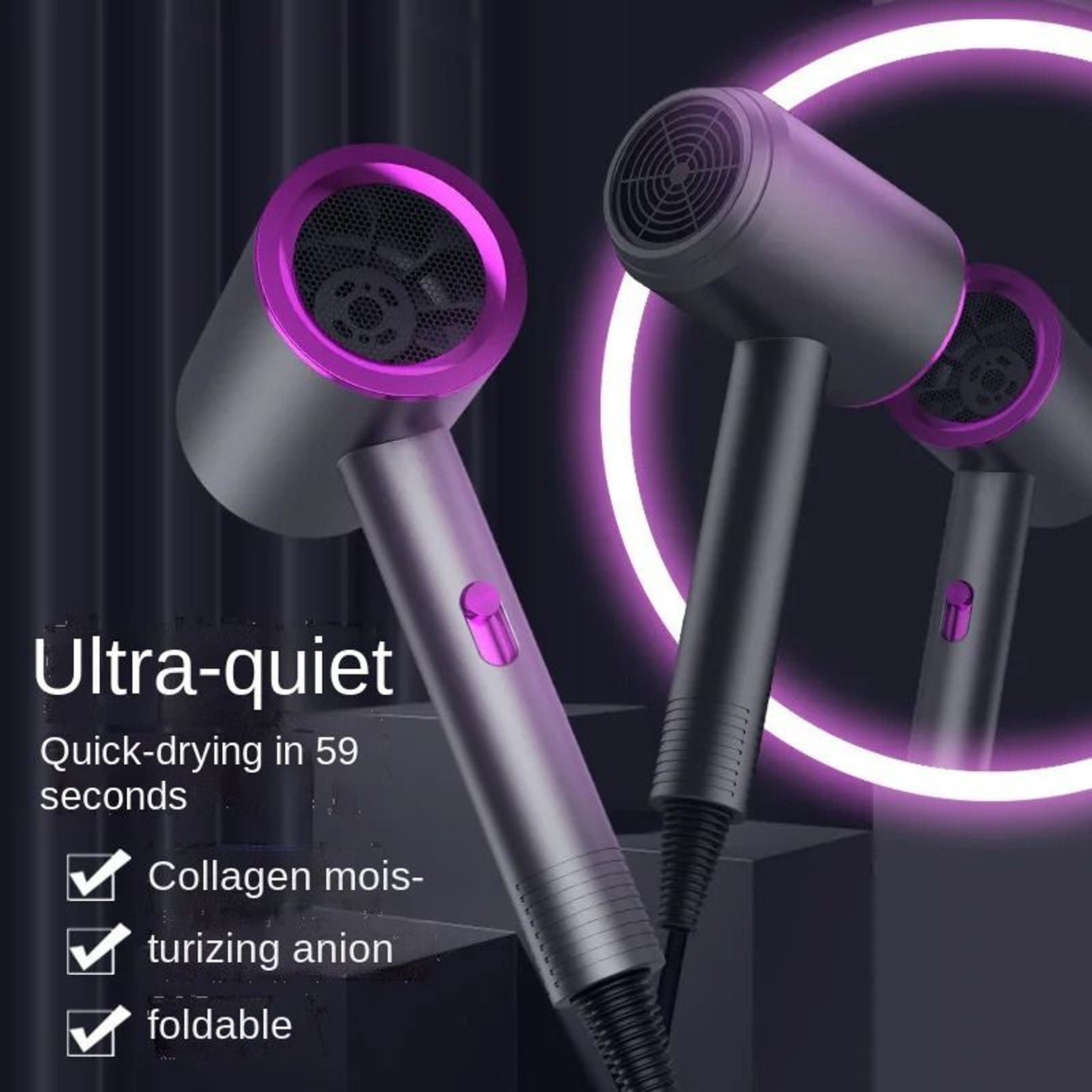 Hot Selling Professional HighPower Negative Ion Hair Dryer 1