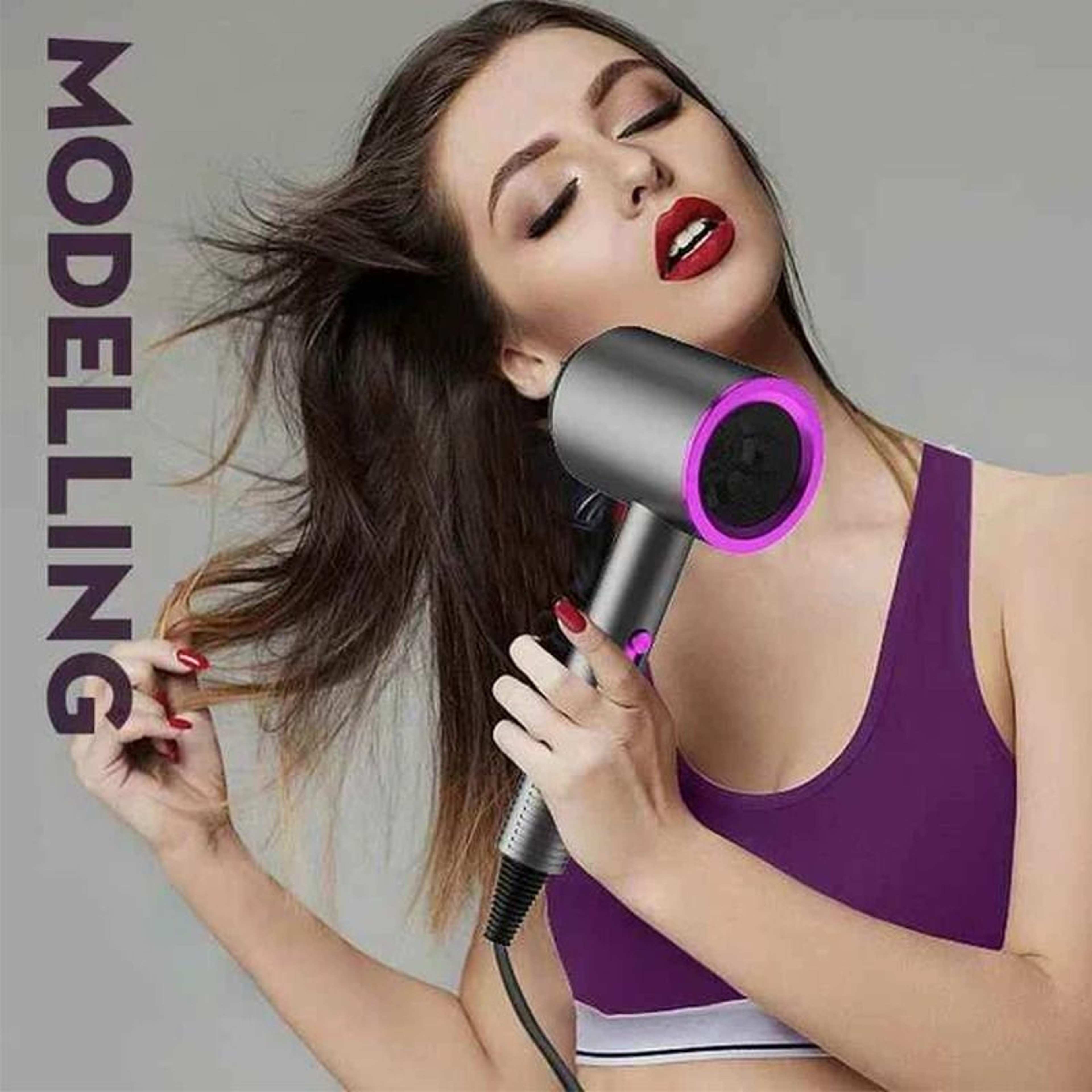 Hot Selling Professional HighPower Negative Ion Hair Dryer 3