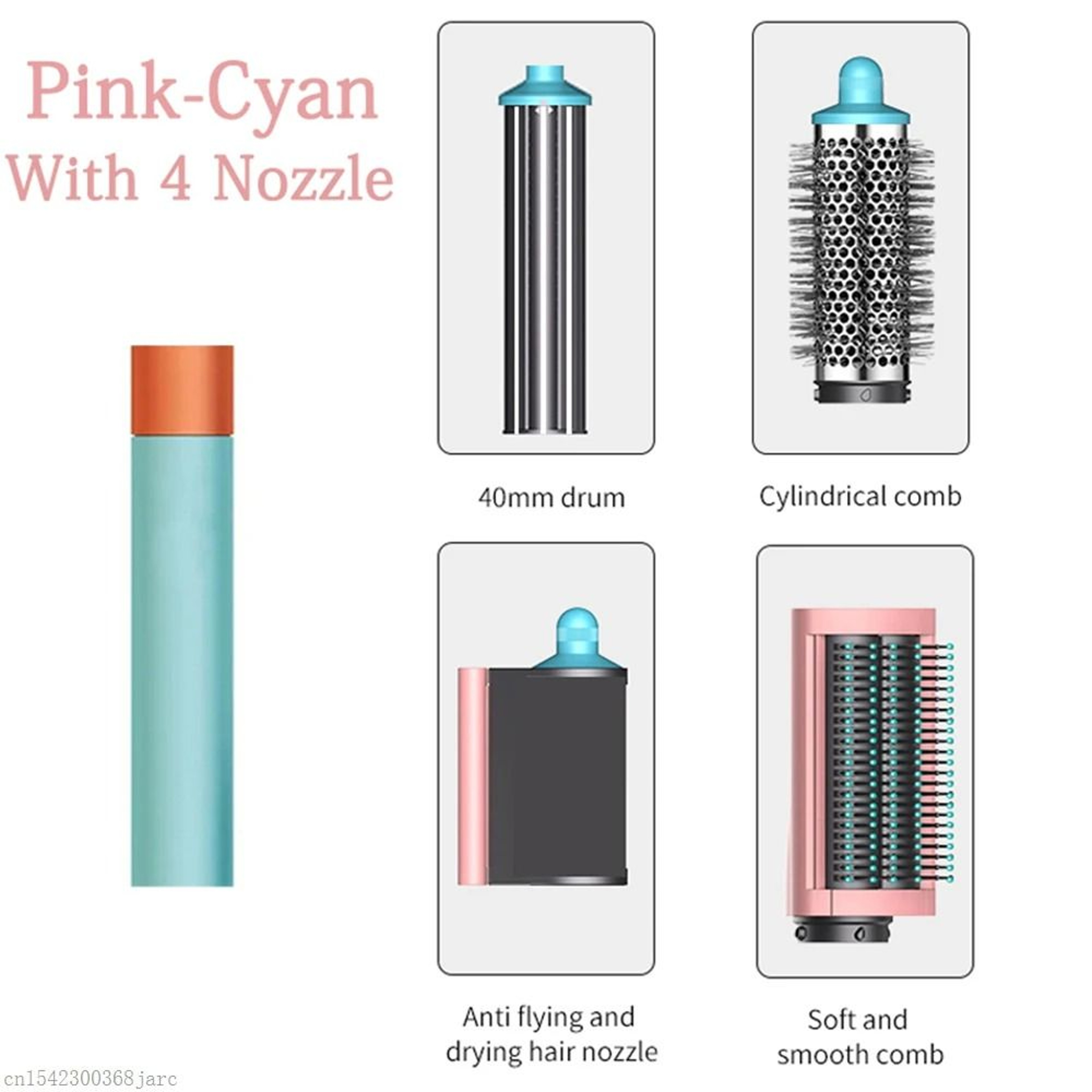 SenCiciMen X9 Multi Hair Styler  7in1 Hot Air Brush Styling System 10