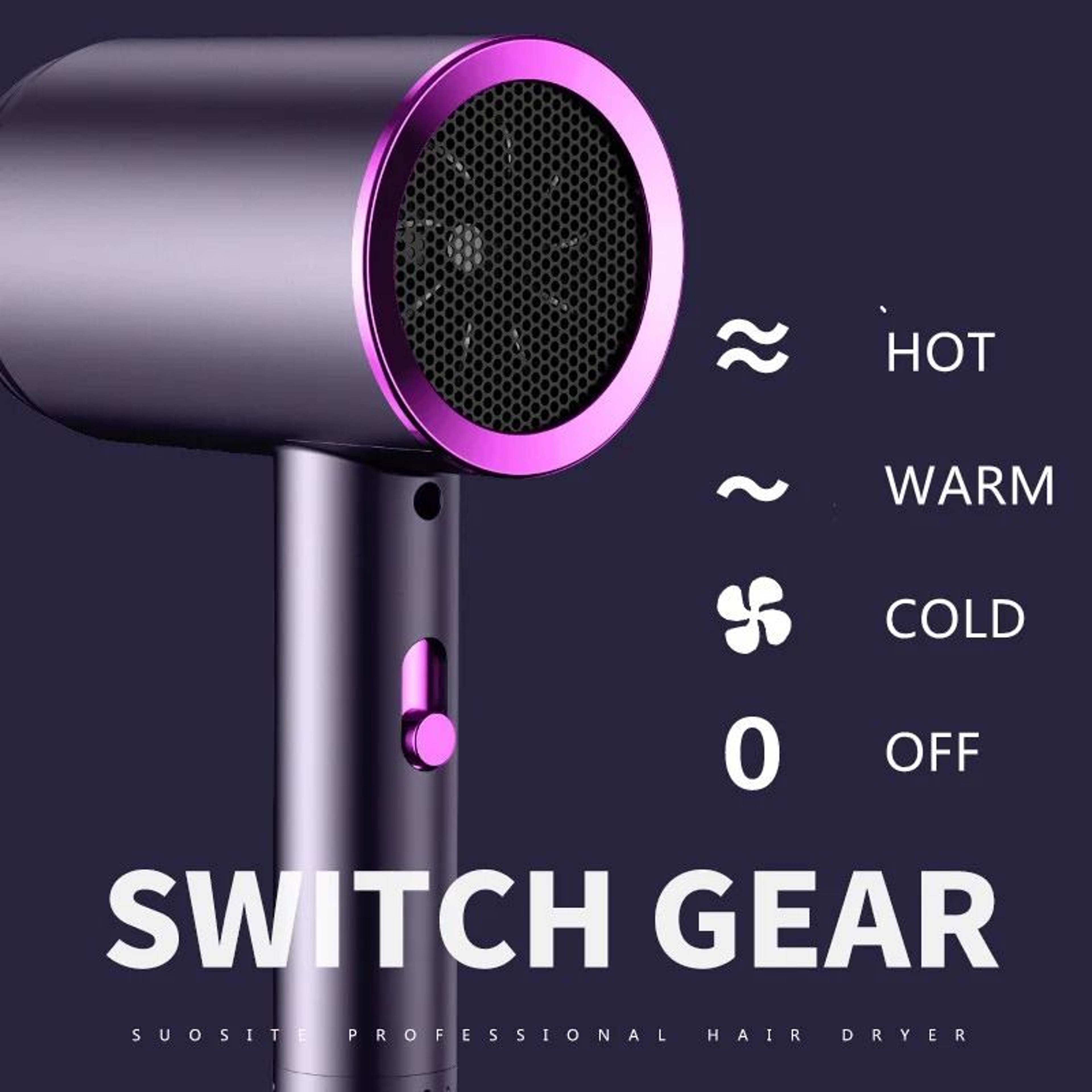 VIHAM HighPower Constant Anion Hair Dryer 3