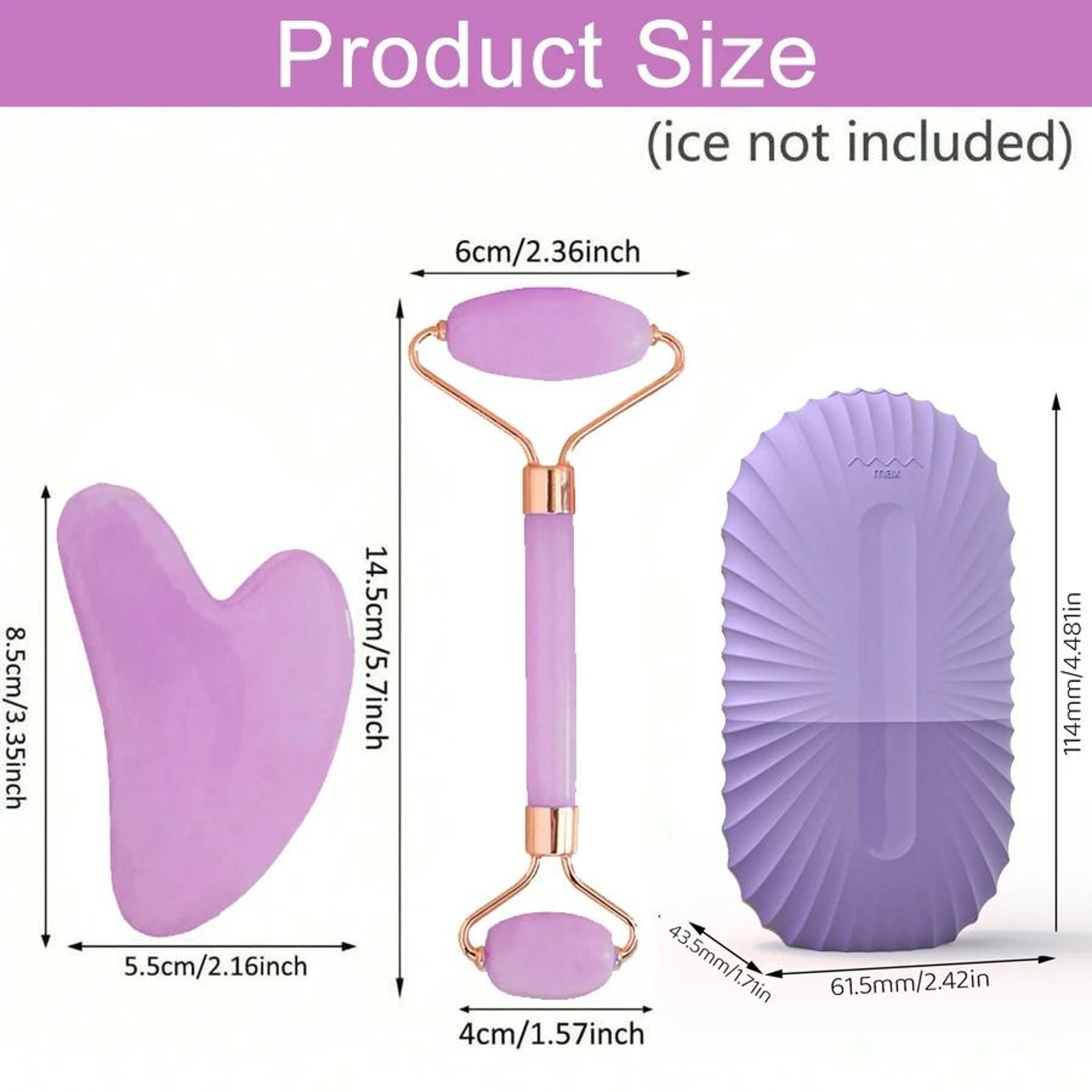 Reusable Silicone Ice Face Roller  Contour Mold 1
