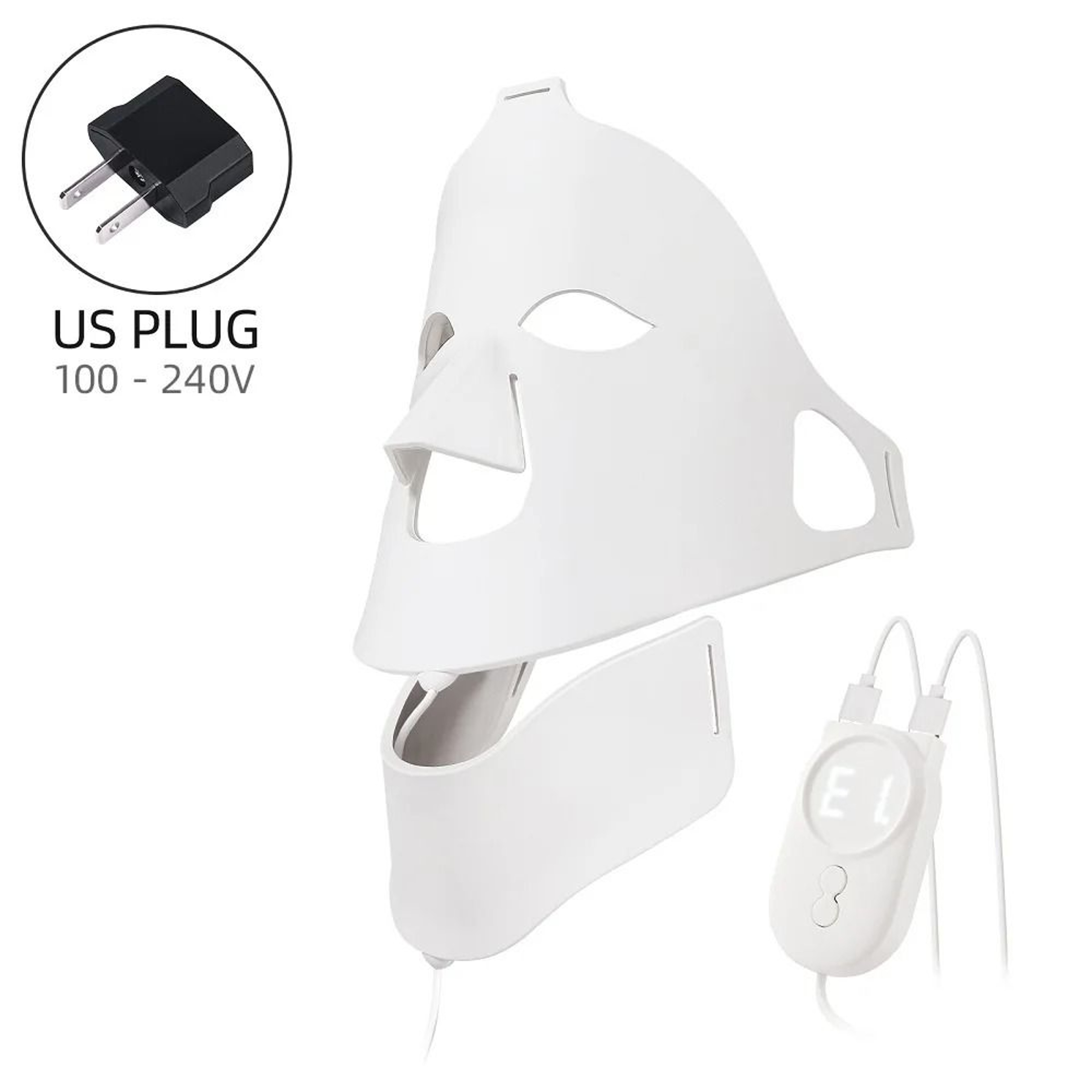 7Color LED Silicone Beauty Light Therapy Mask 7