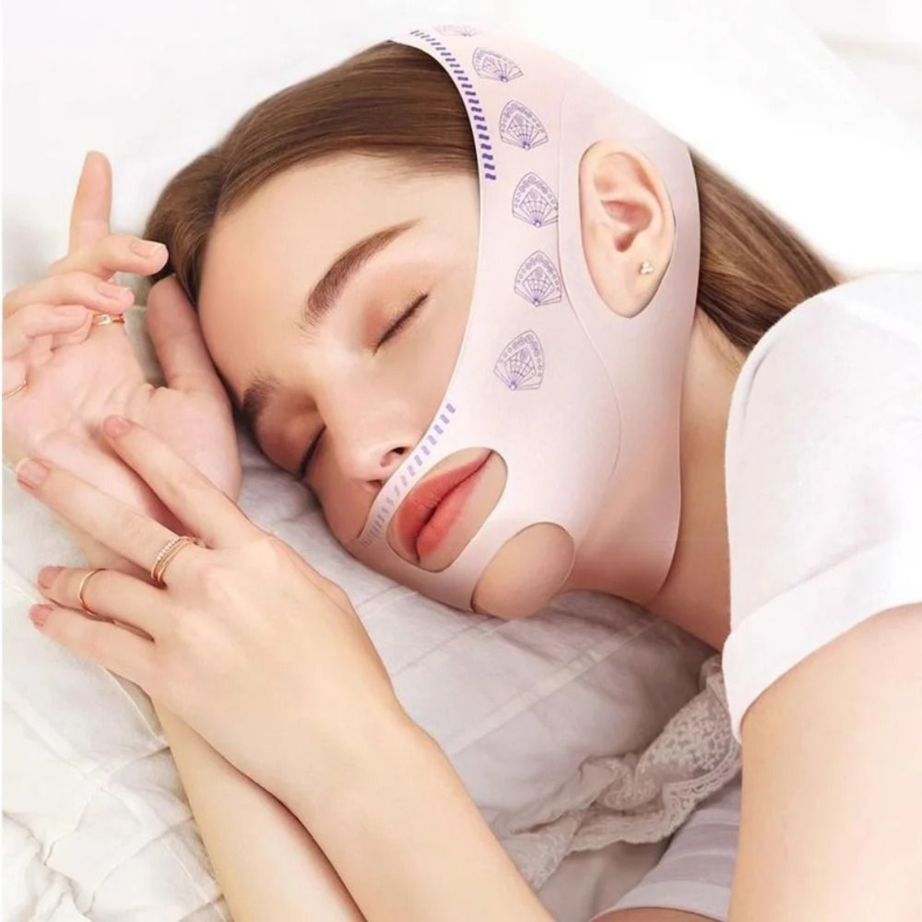 Adjustable VLine Face Sculpting Sleep Mask 4