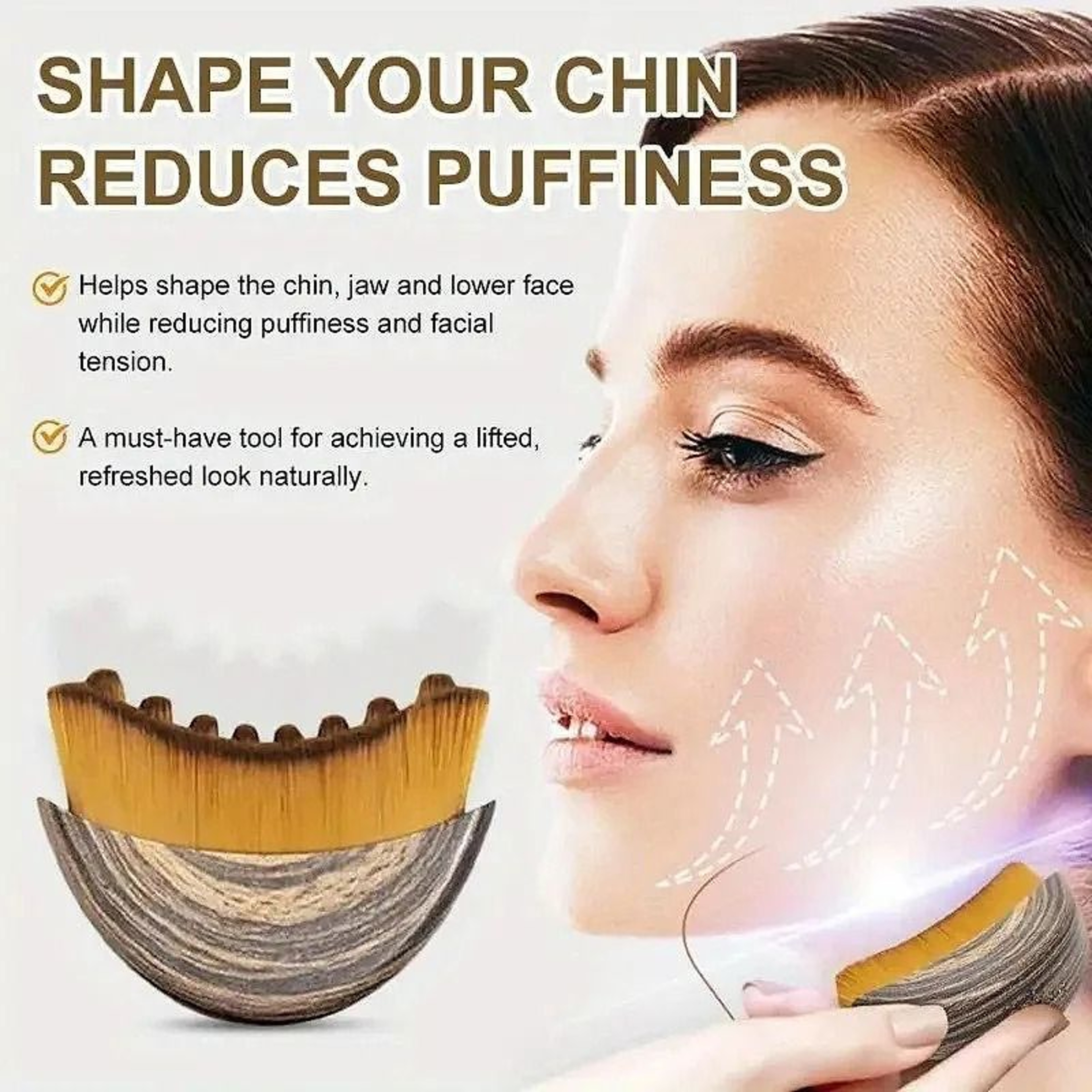 Lymphatic Contour Face Brush  Sculpting Drainage Massager 5