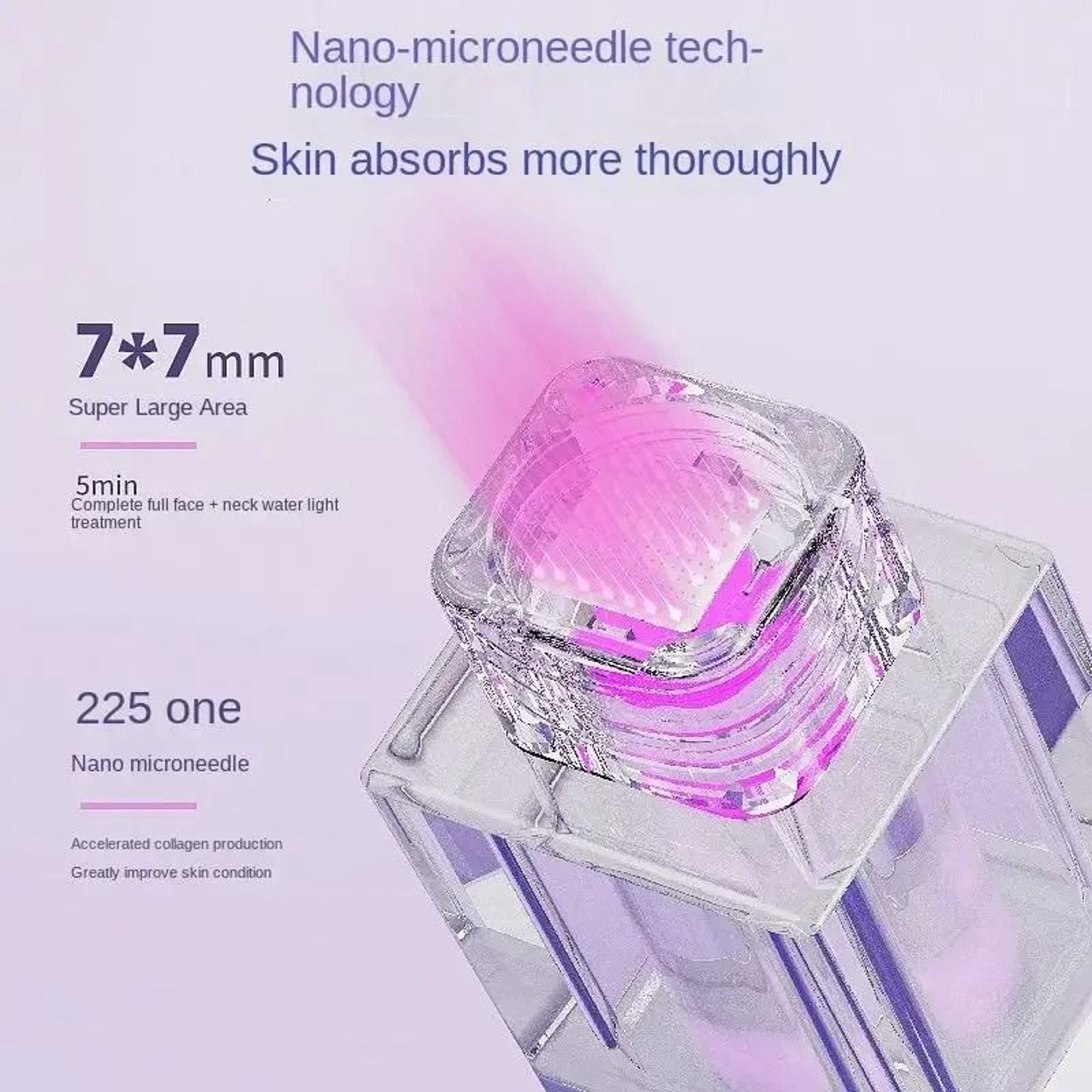 Multifunction Nano Water Light Gun  Photon Face Device 3