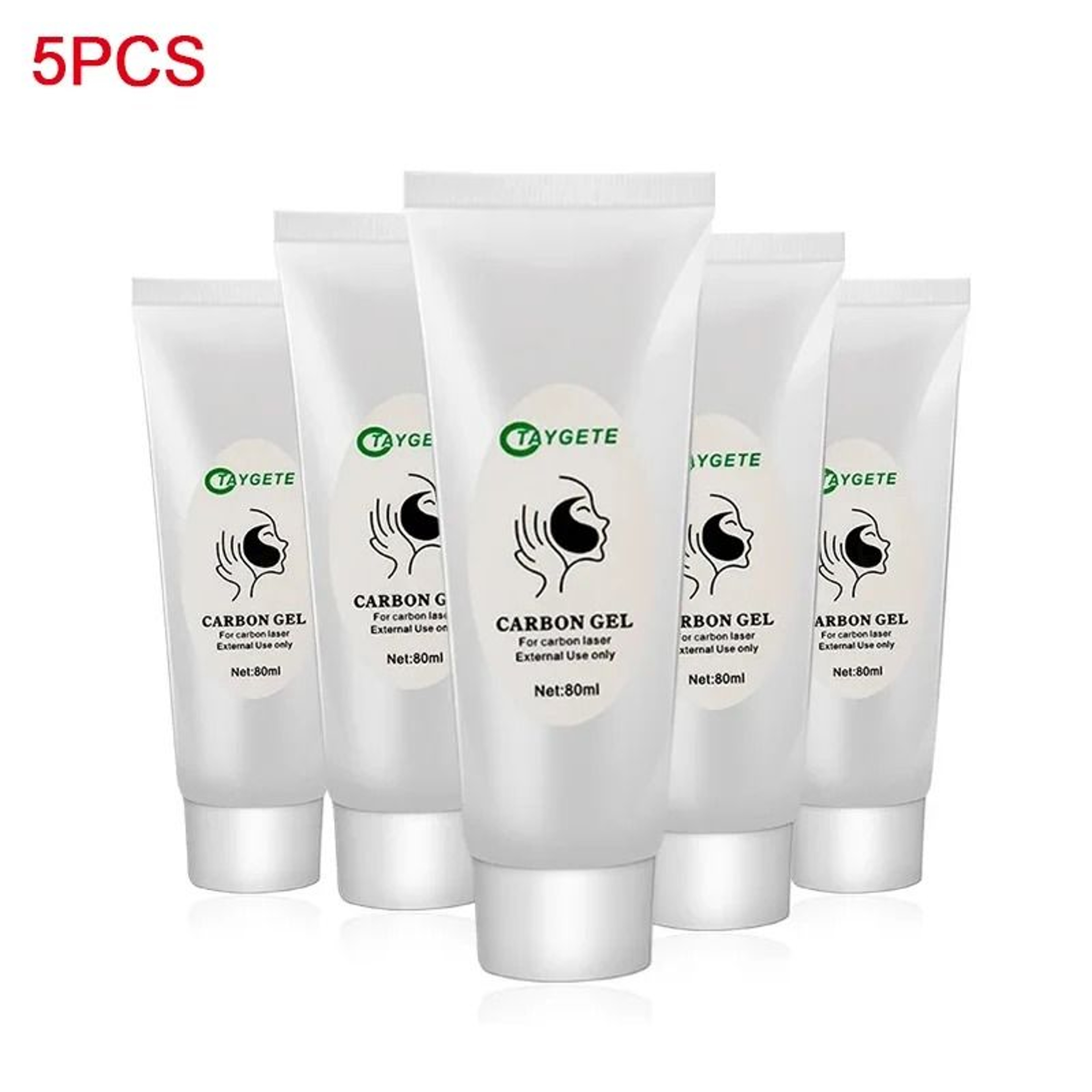 Black Carbon Gel Mask For ND YAG Laser Skin Peeling  Rejuvenation 8