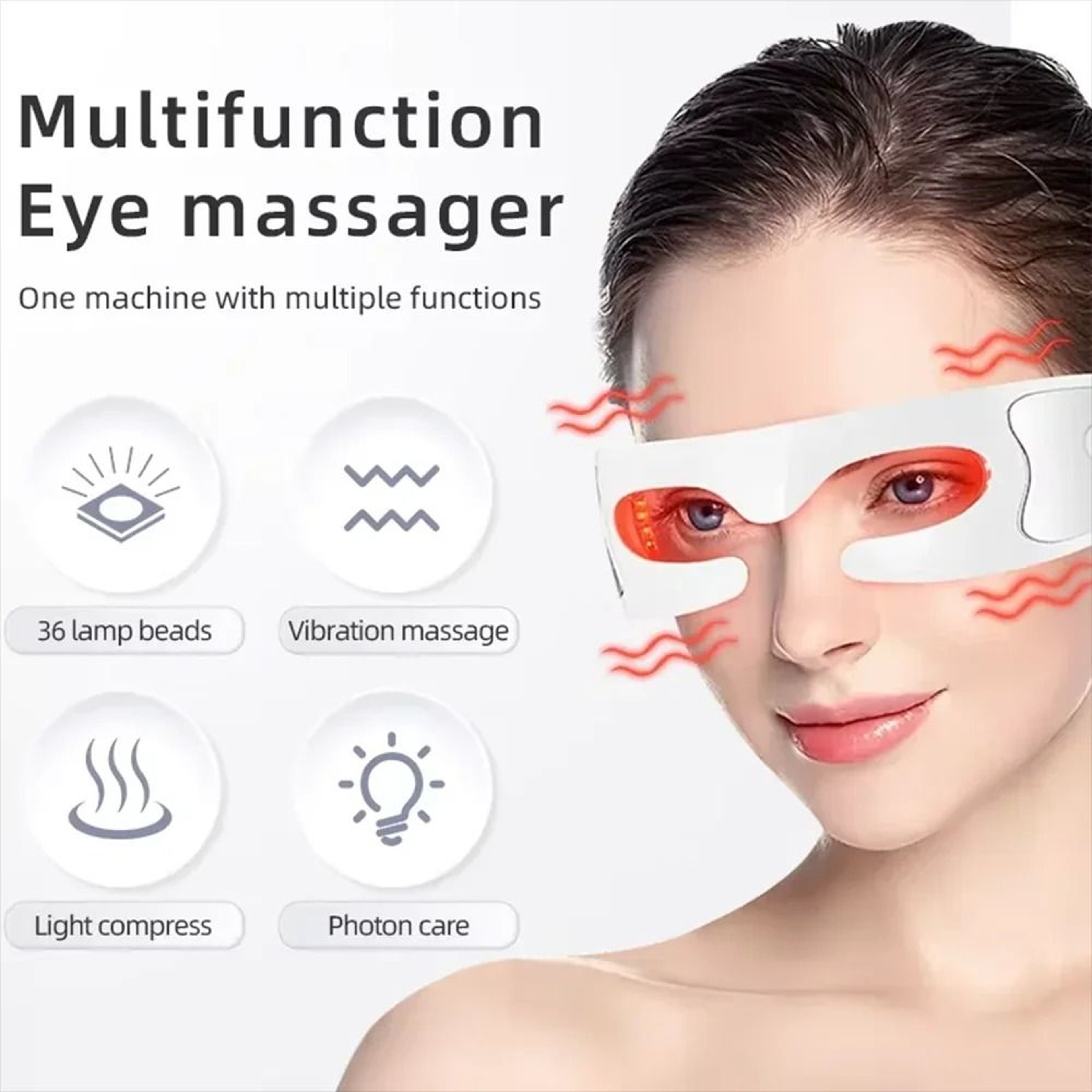 Premium AntiAging LED Photon Therapy Eye Massager 1