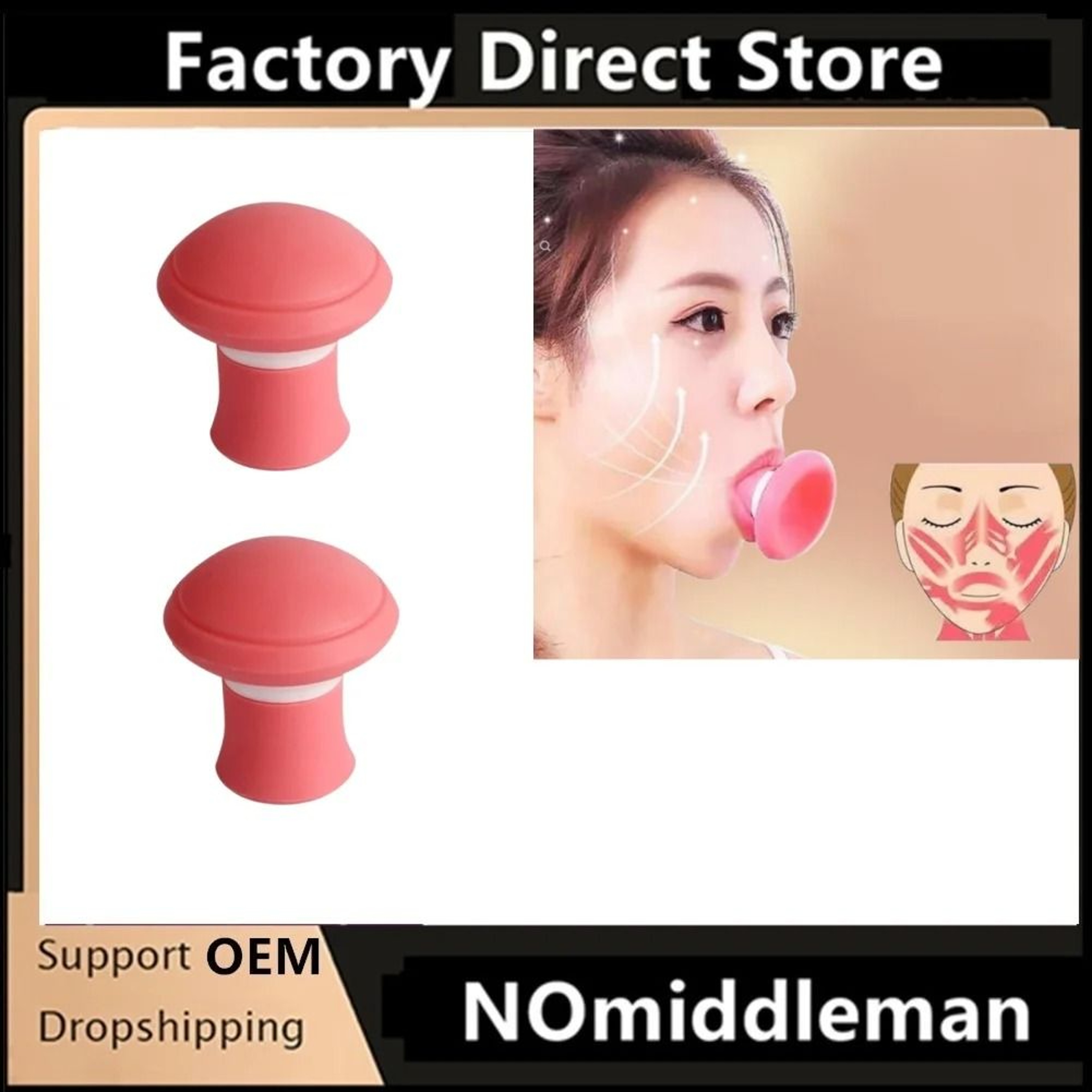Silicone Facial Masseter Trainer  Jawline Contouring Device 10