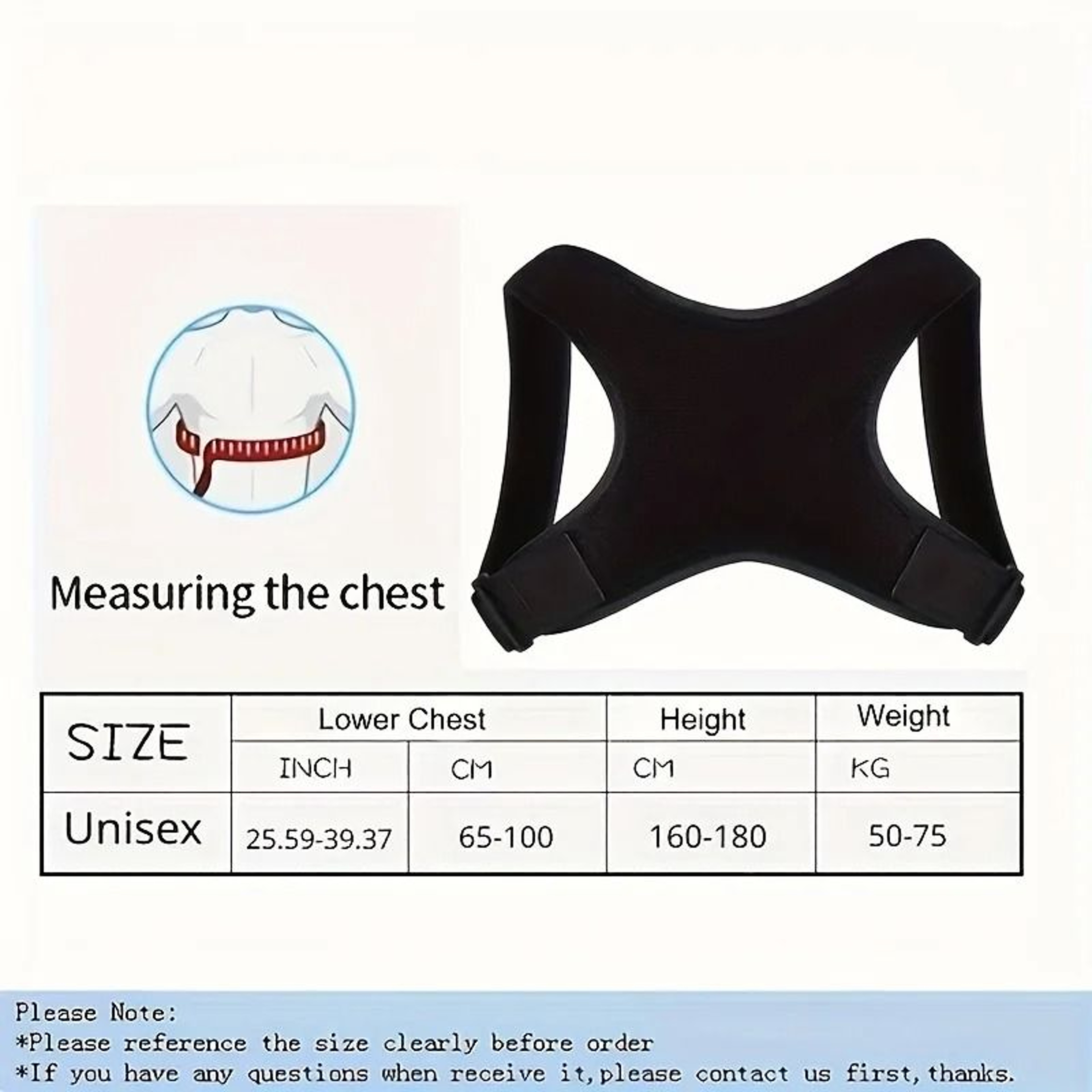 Adjustable Ergonomic Posture Corrector  Back Support Belt 4
