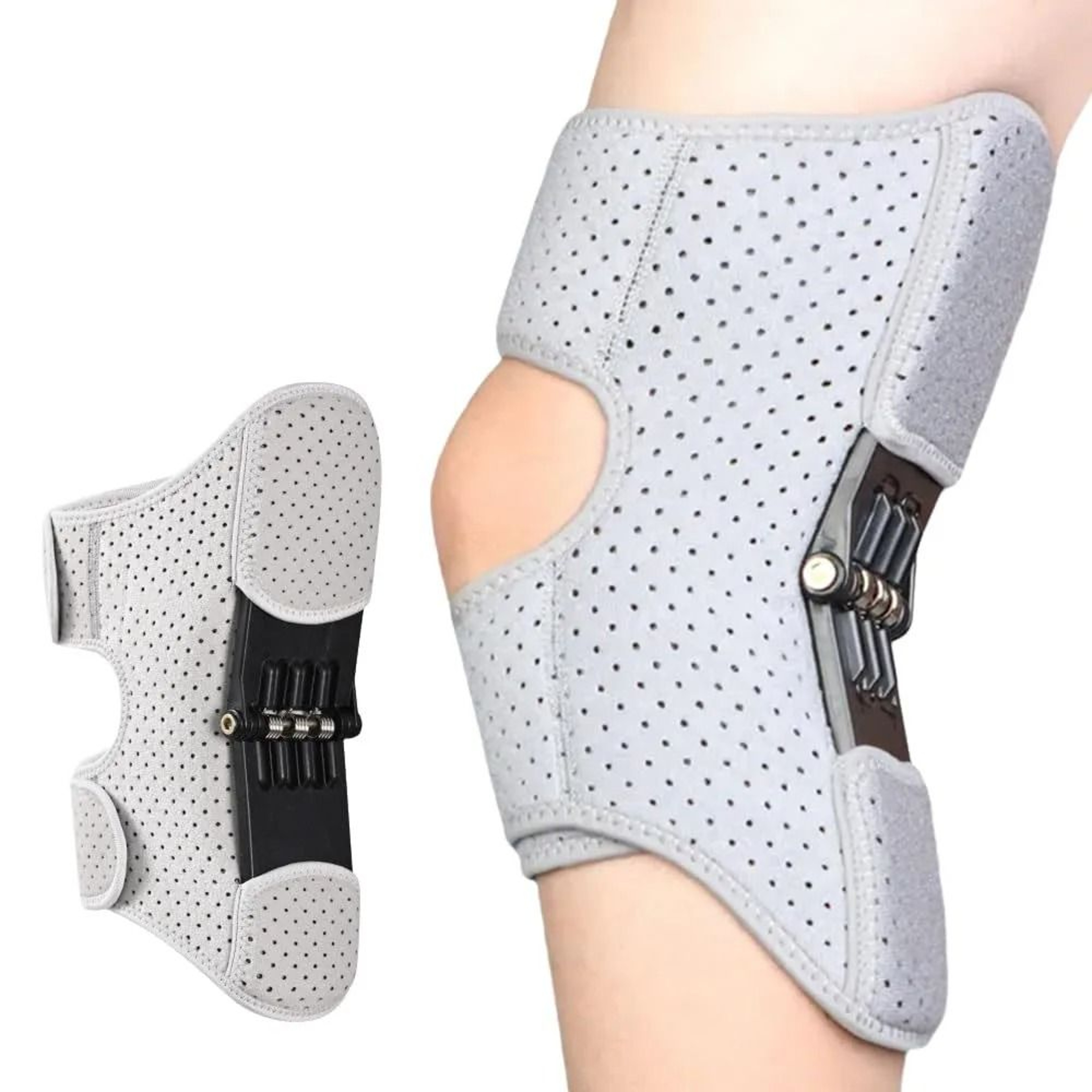 Joint Support Knee Pad  Power Spring Force Stabilizer Knee Booster 7