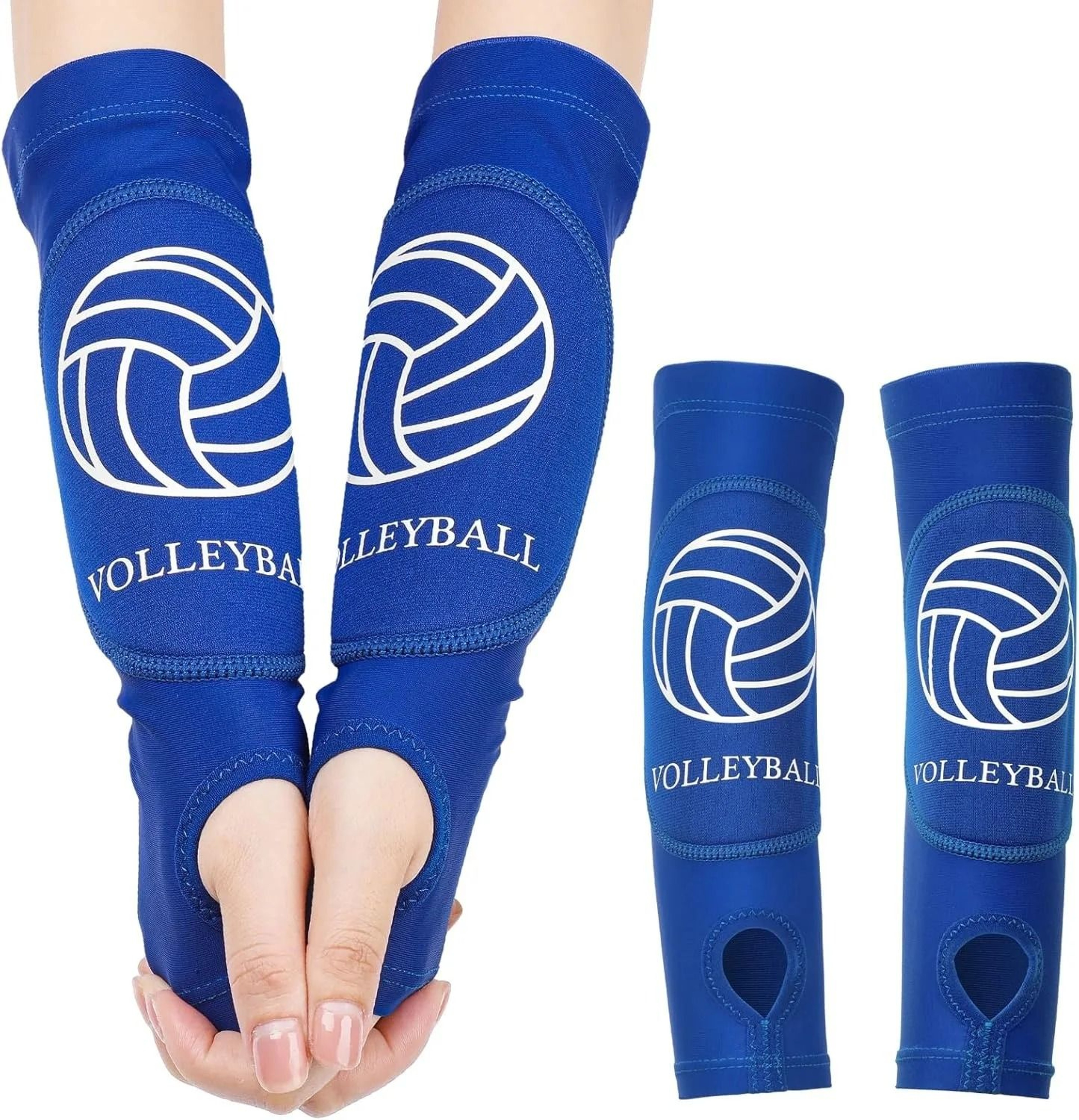 Volleyball Arm Sleeves With Forearm Passing Pads For Youth 10