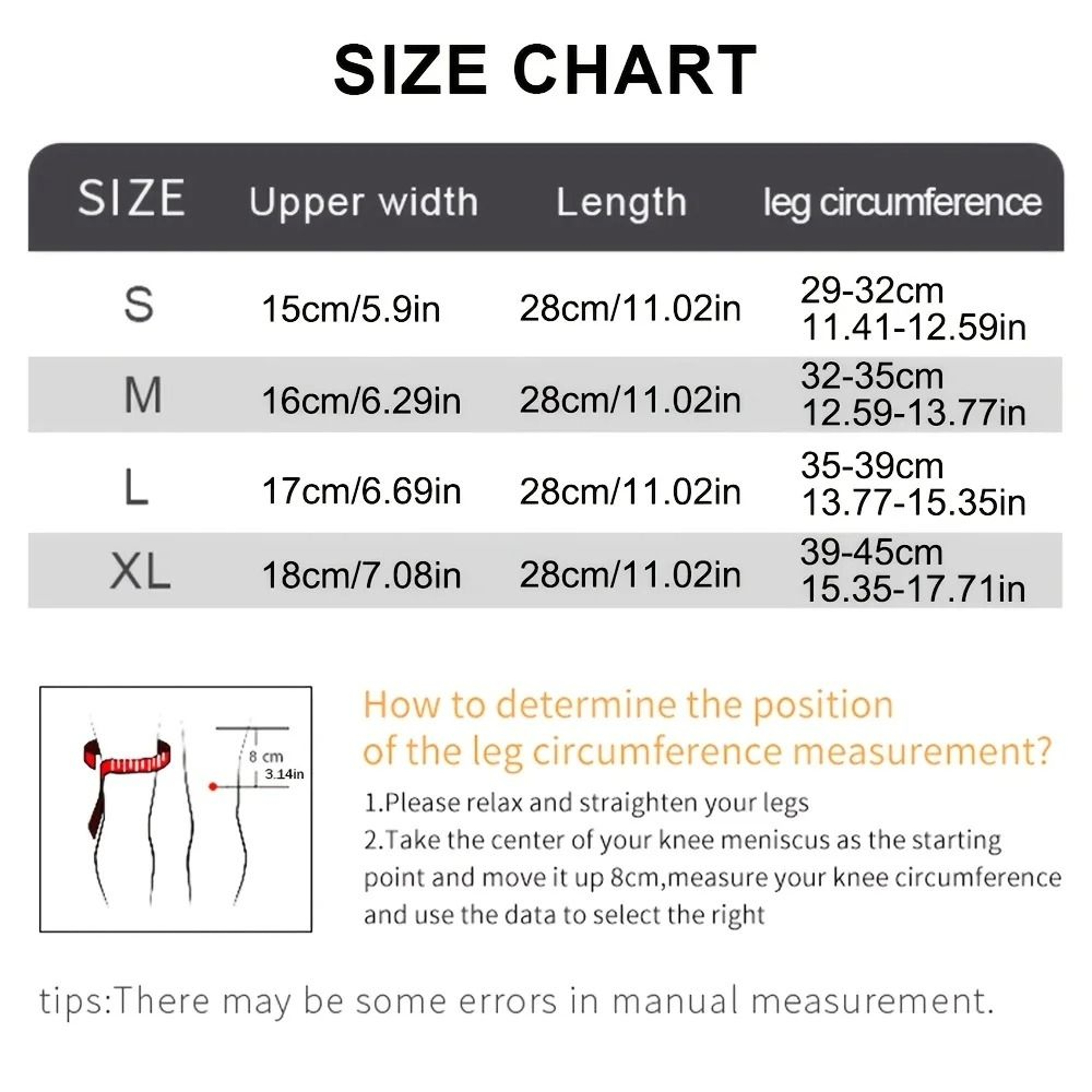 Compression Knee Support Sleeve with Lateral Spring Stabilizers – view 9