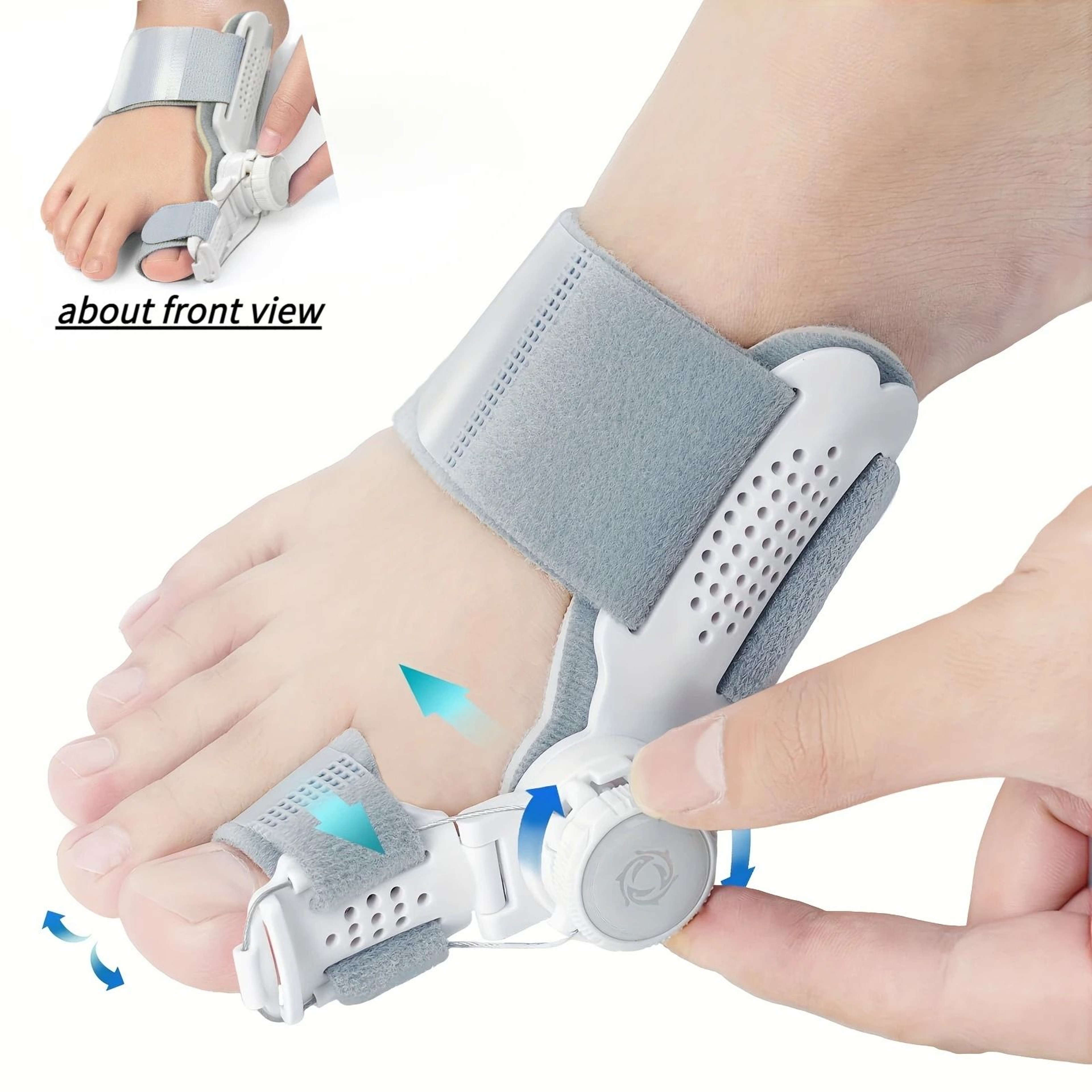 Adjustable Toe Corrector And Overlapping Toe Straightener 0