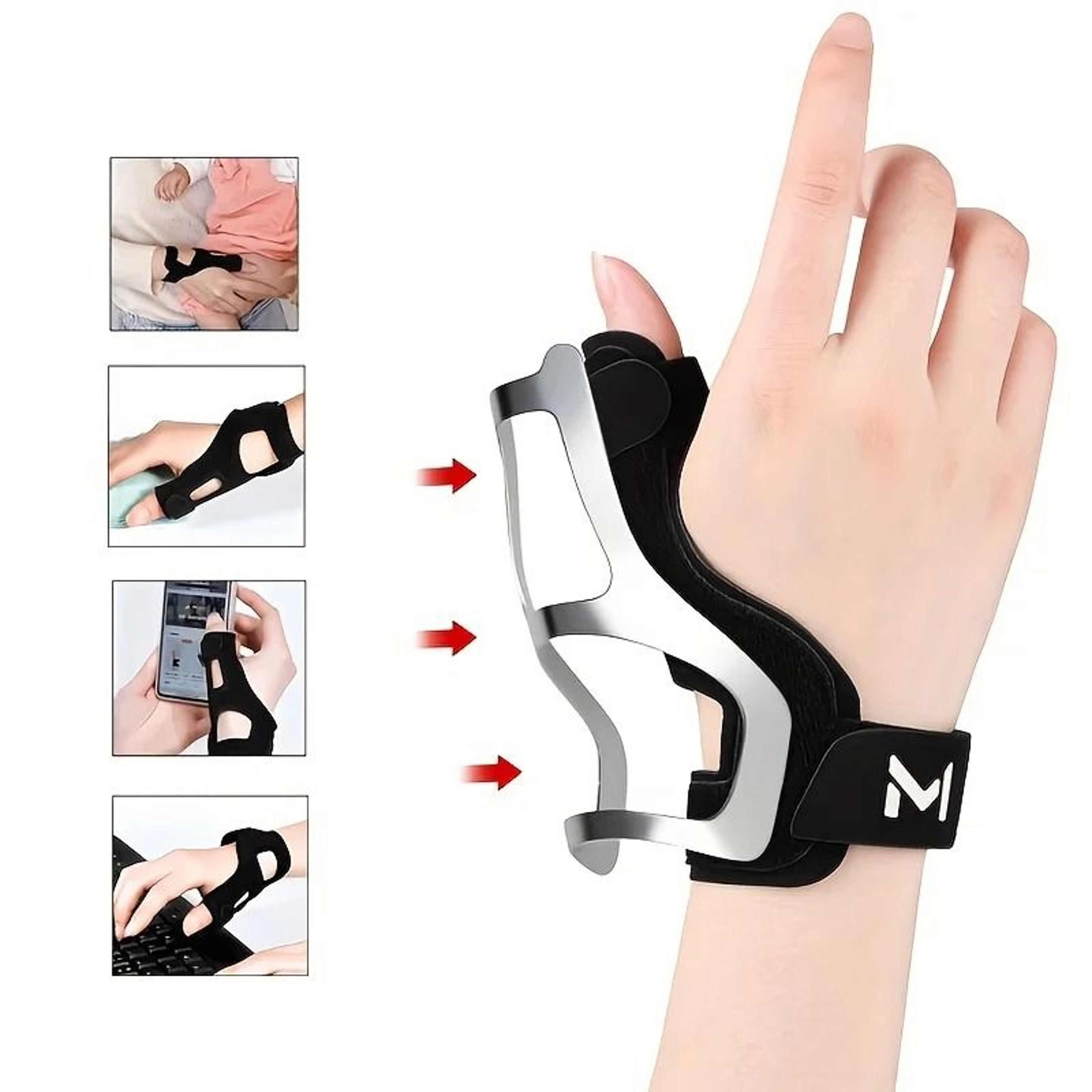Adjustable Ambidextrous Thumb Support Brace 0