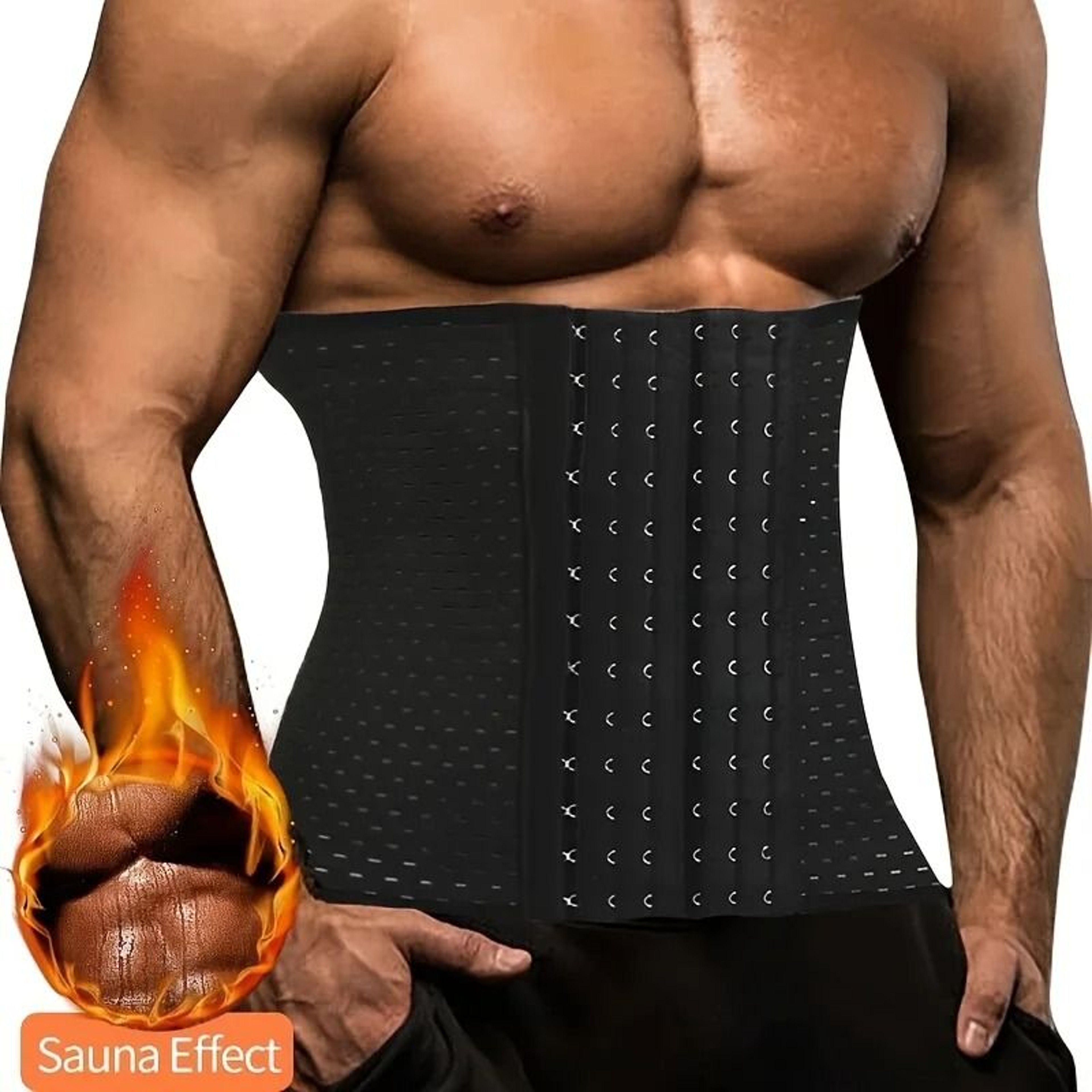 HighCompression Mens Waist Trainer Trimmer Belt 3