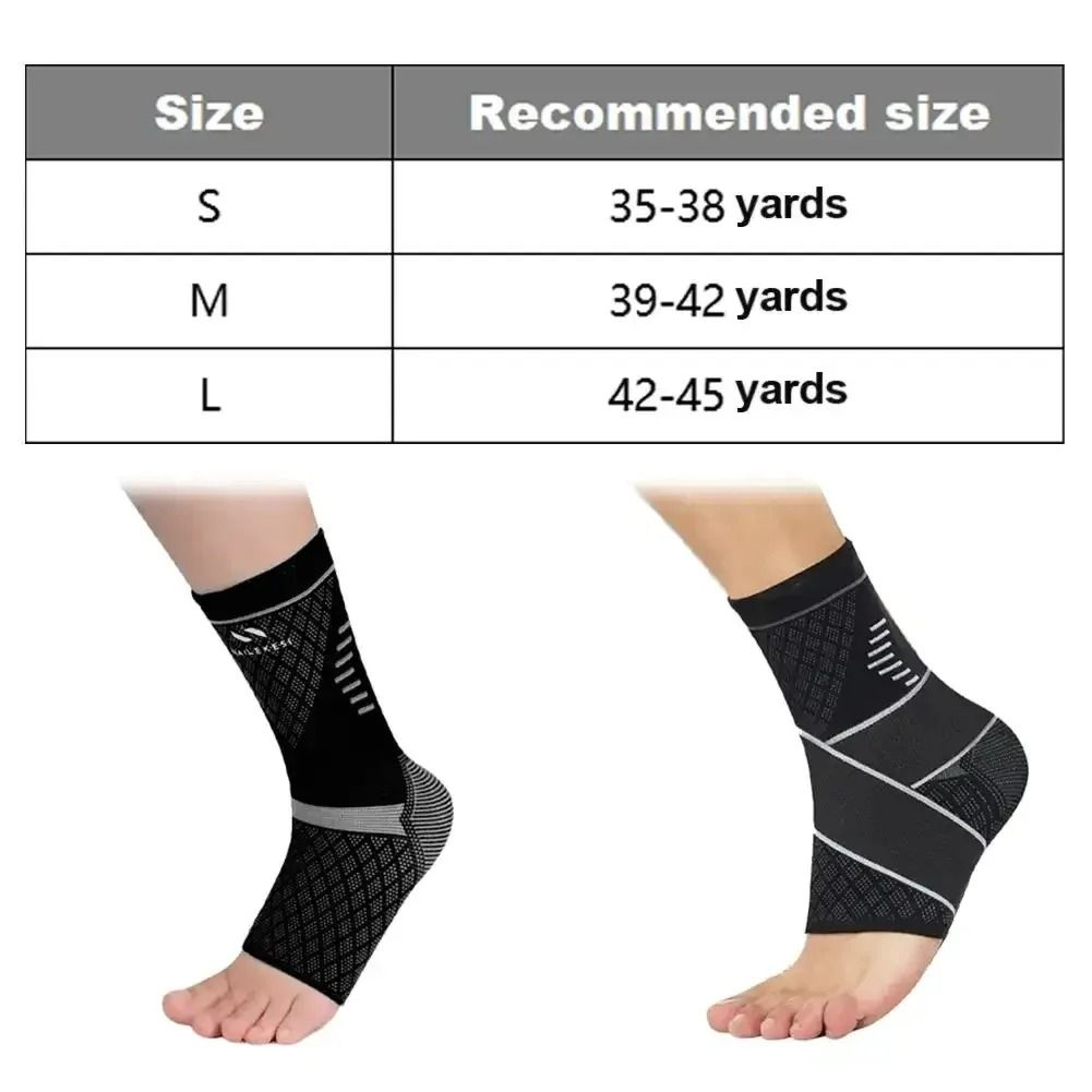 Adjustable Elastic Ankle Brace Compression Sleeve – view 13