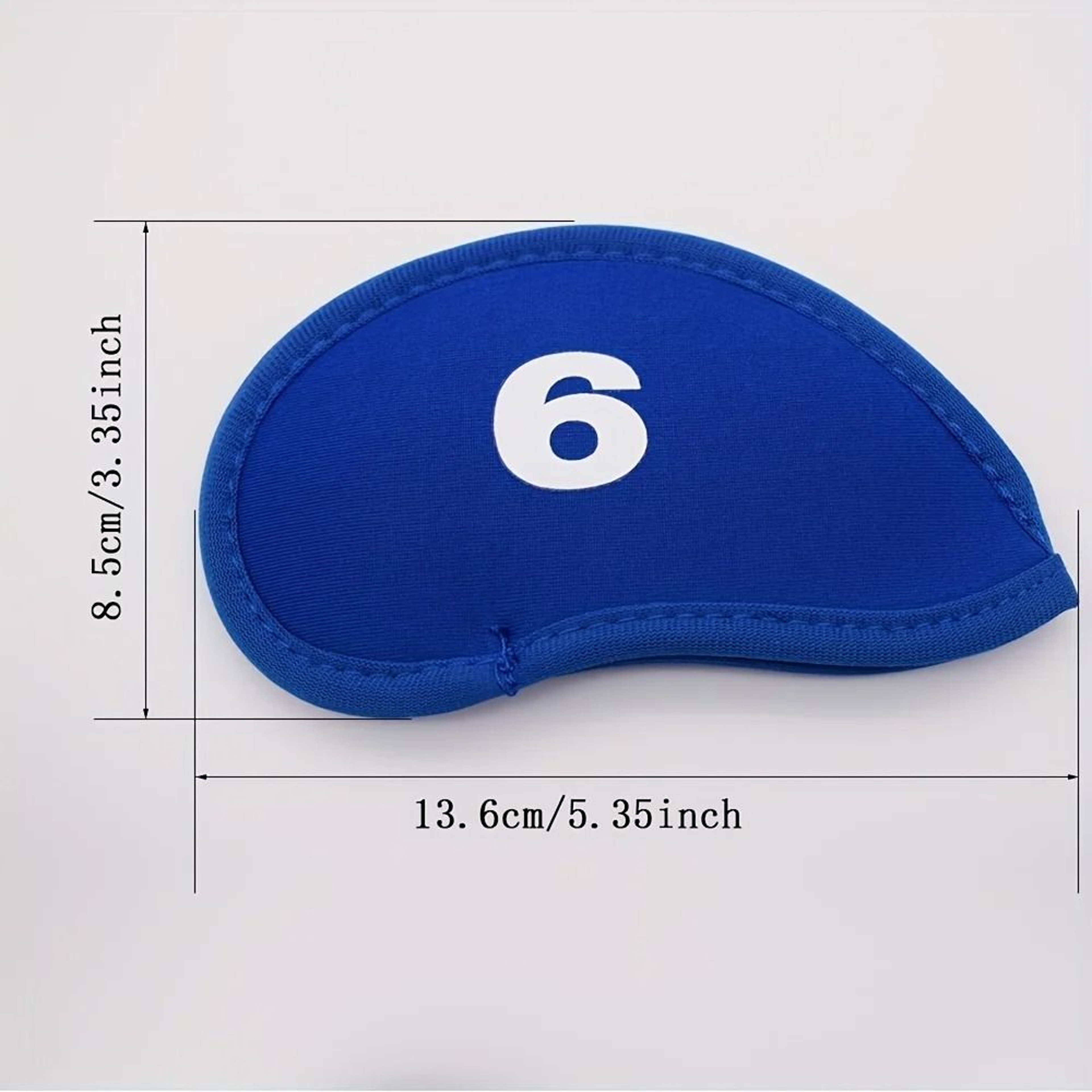 Portable Golf Club Iron Head Covers Protector Set 5