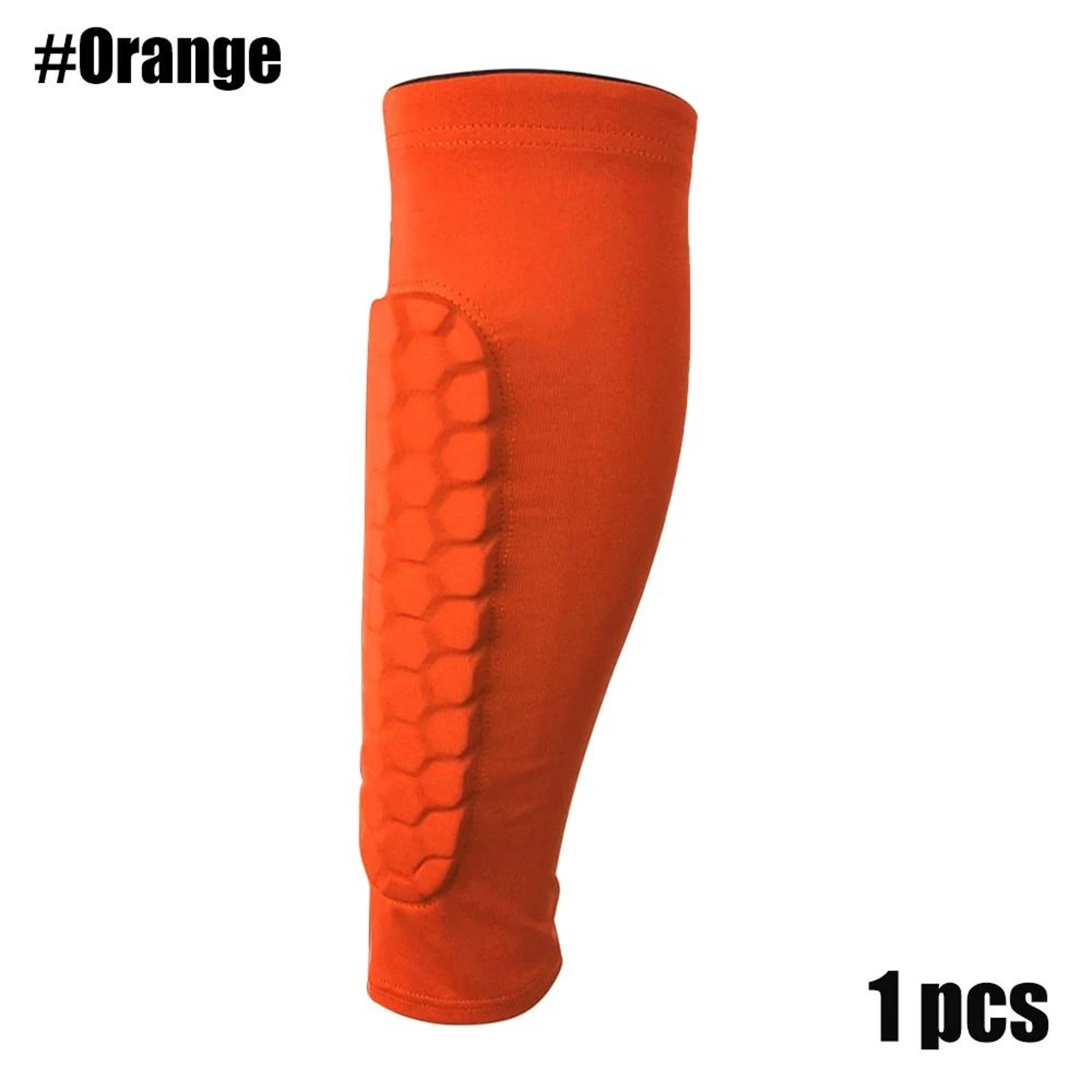 Soccer Honeycomb Shin Guard Compression Sleeve 9