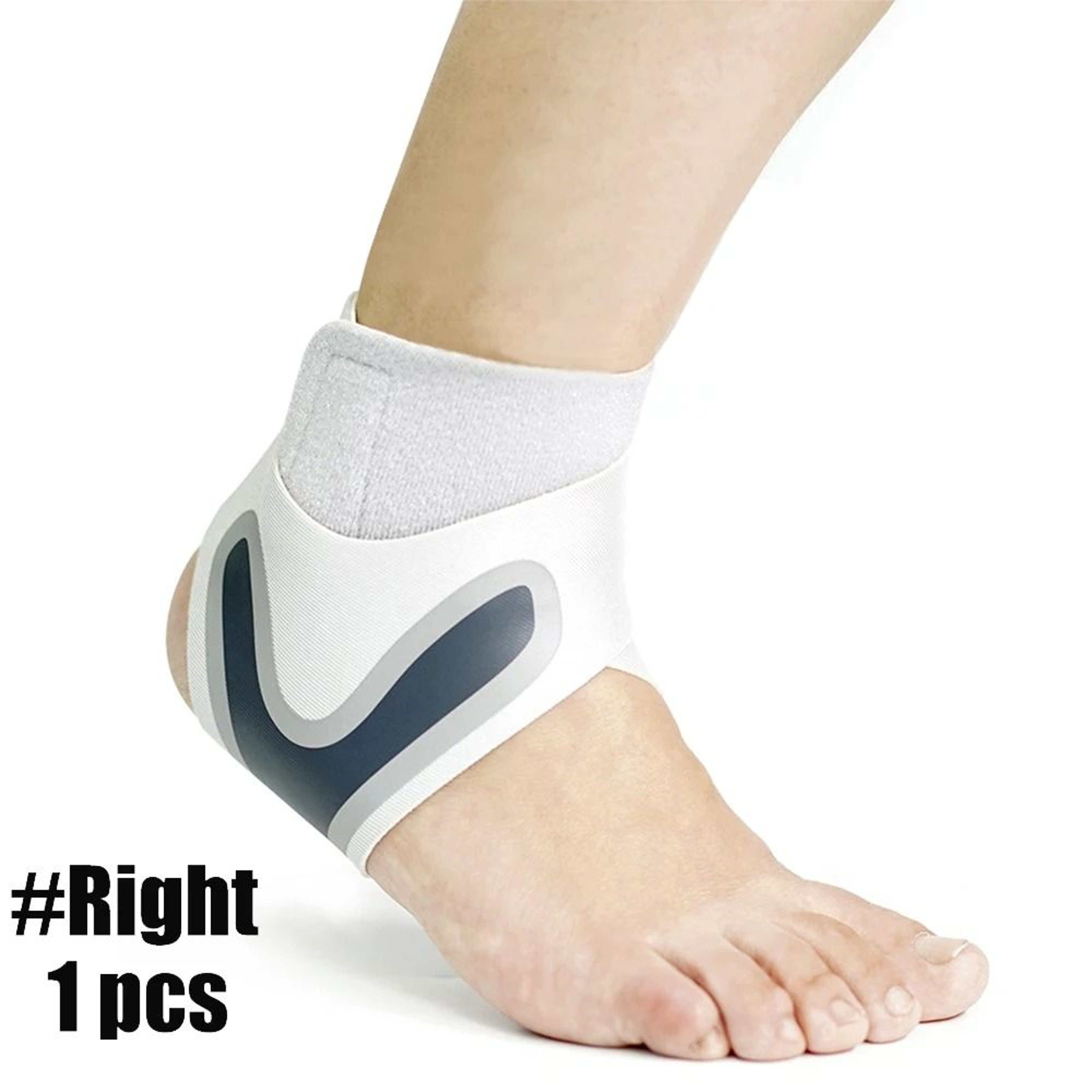Sport Ankle Stabilizer Brace And Compression Support Strap For Injury Recovery 17