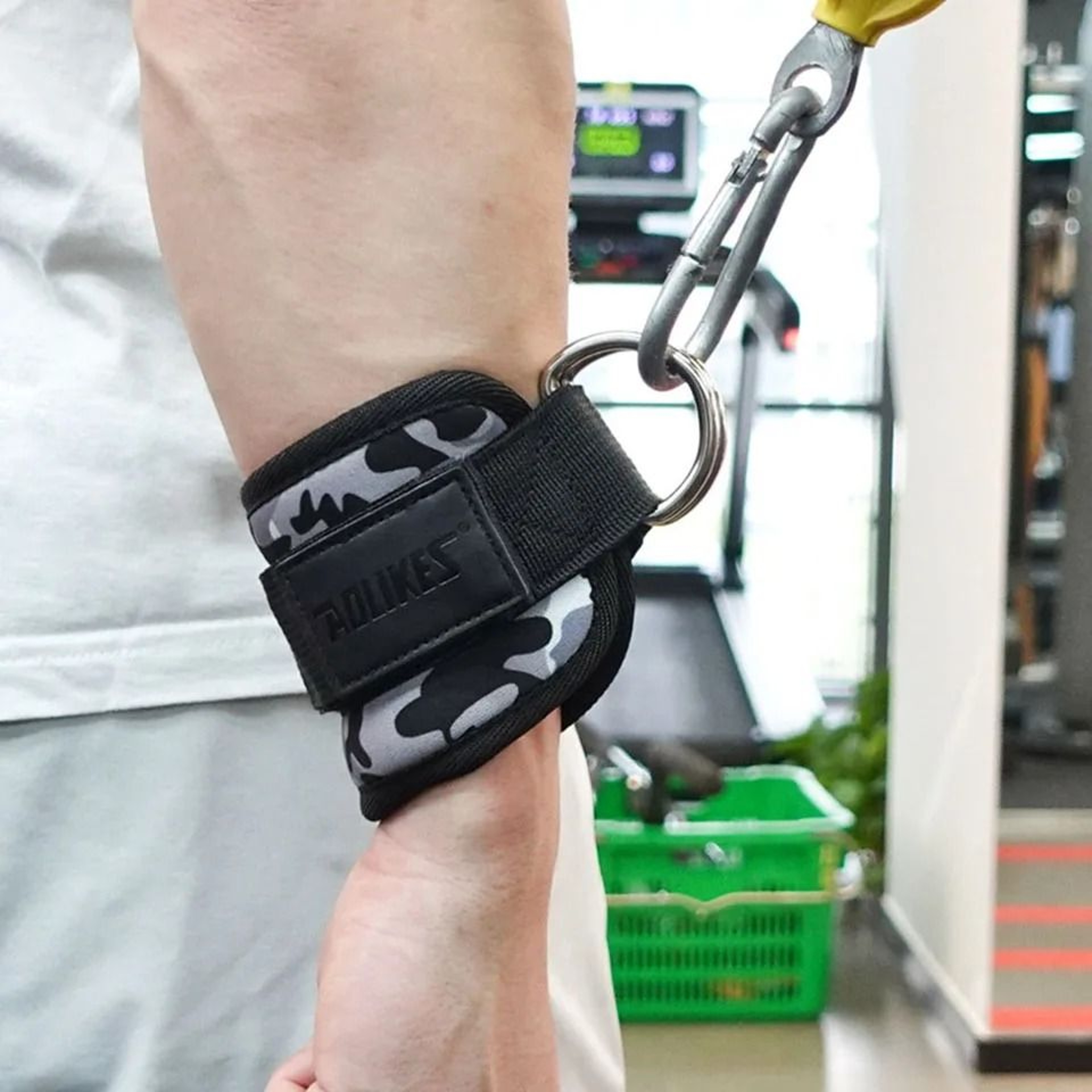 AOLIKES Adjustable DRing Ankle Straps For Cable Machines 4
