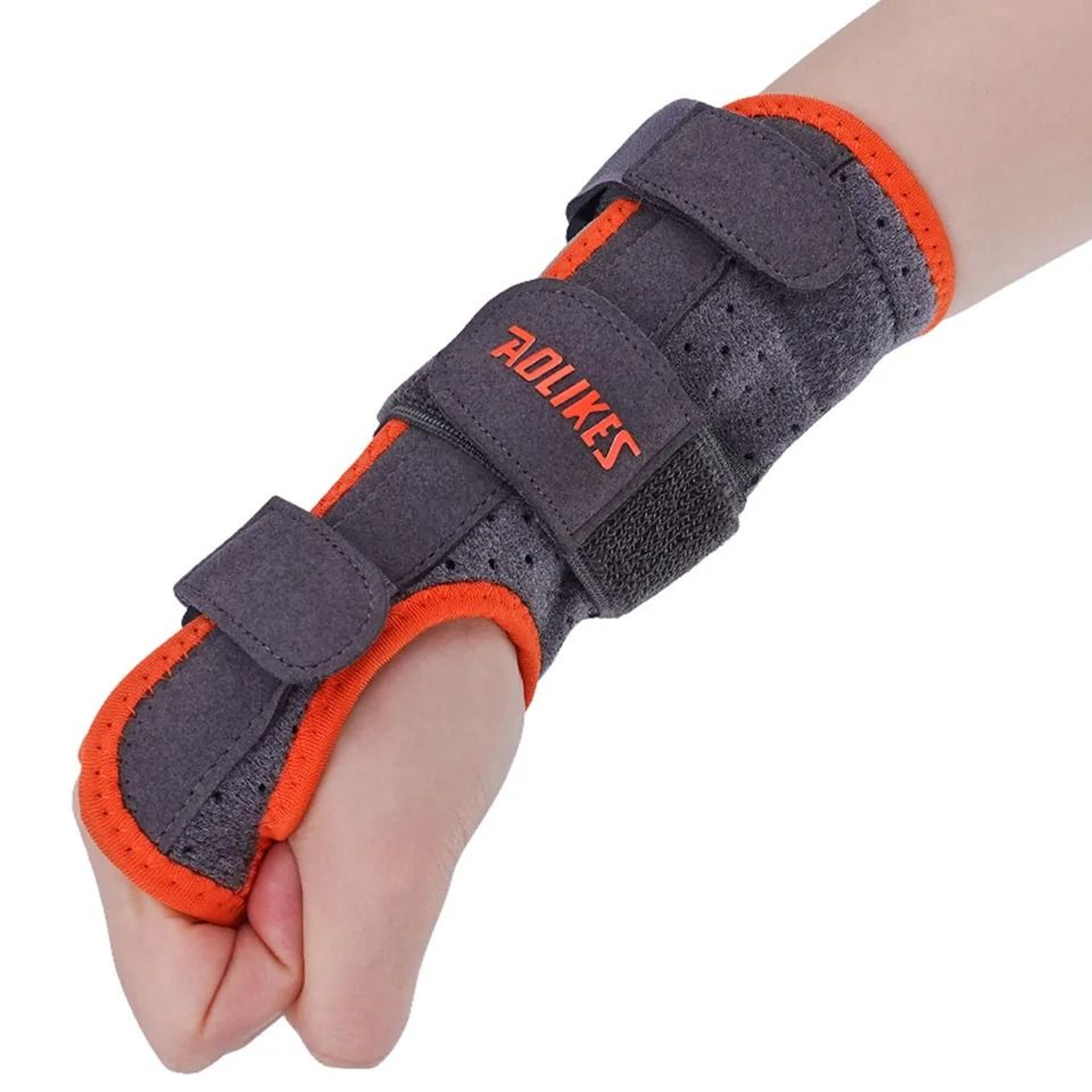 AOLIKES Adjustable Carpal Tunnel Wrist Support Brace With Stabilizing Splints For Night Sleep  Dail 2