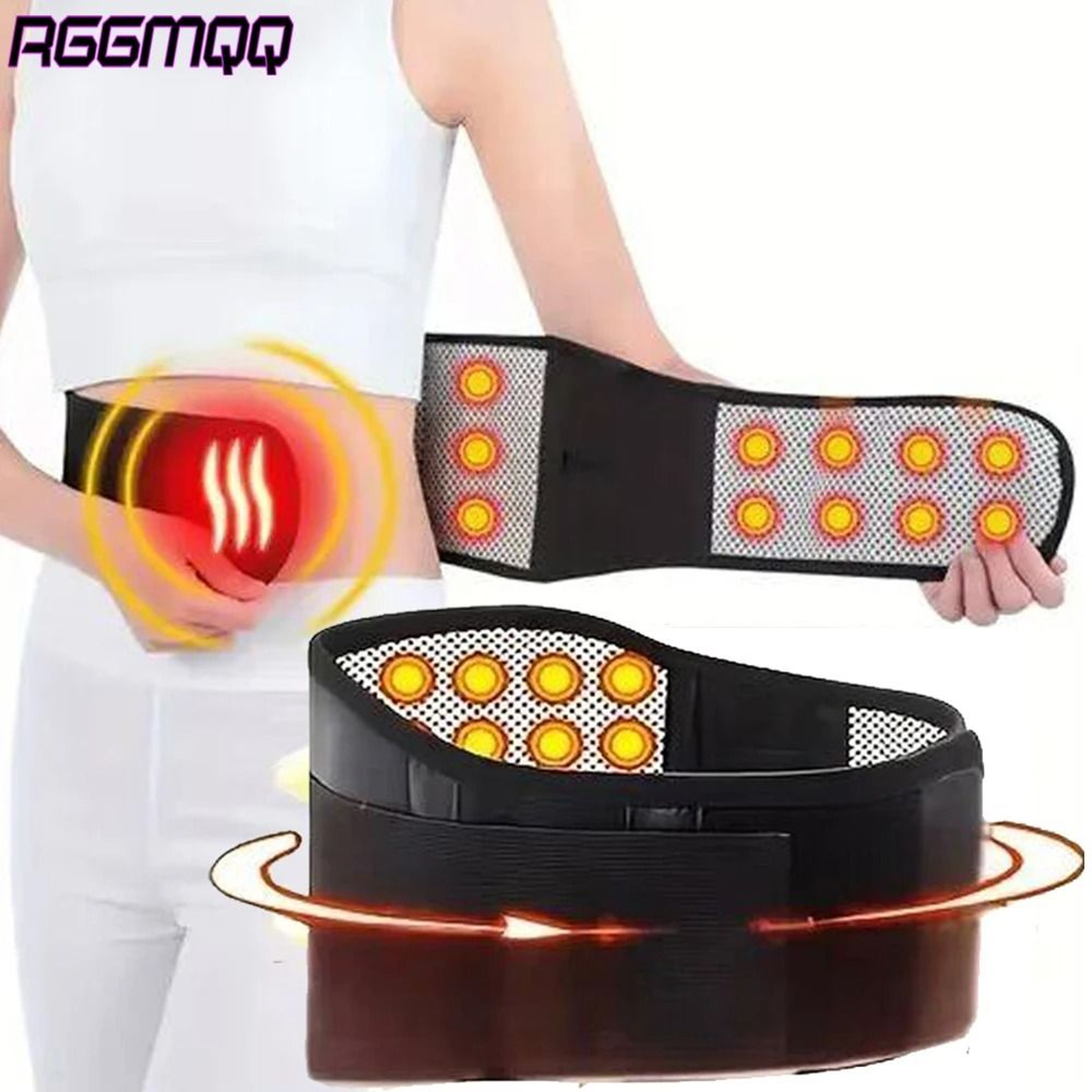 Heating Back Brace For Lower Back Pain Relief  Lumbar Support 0