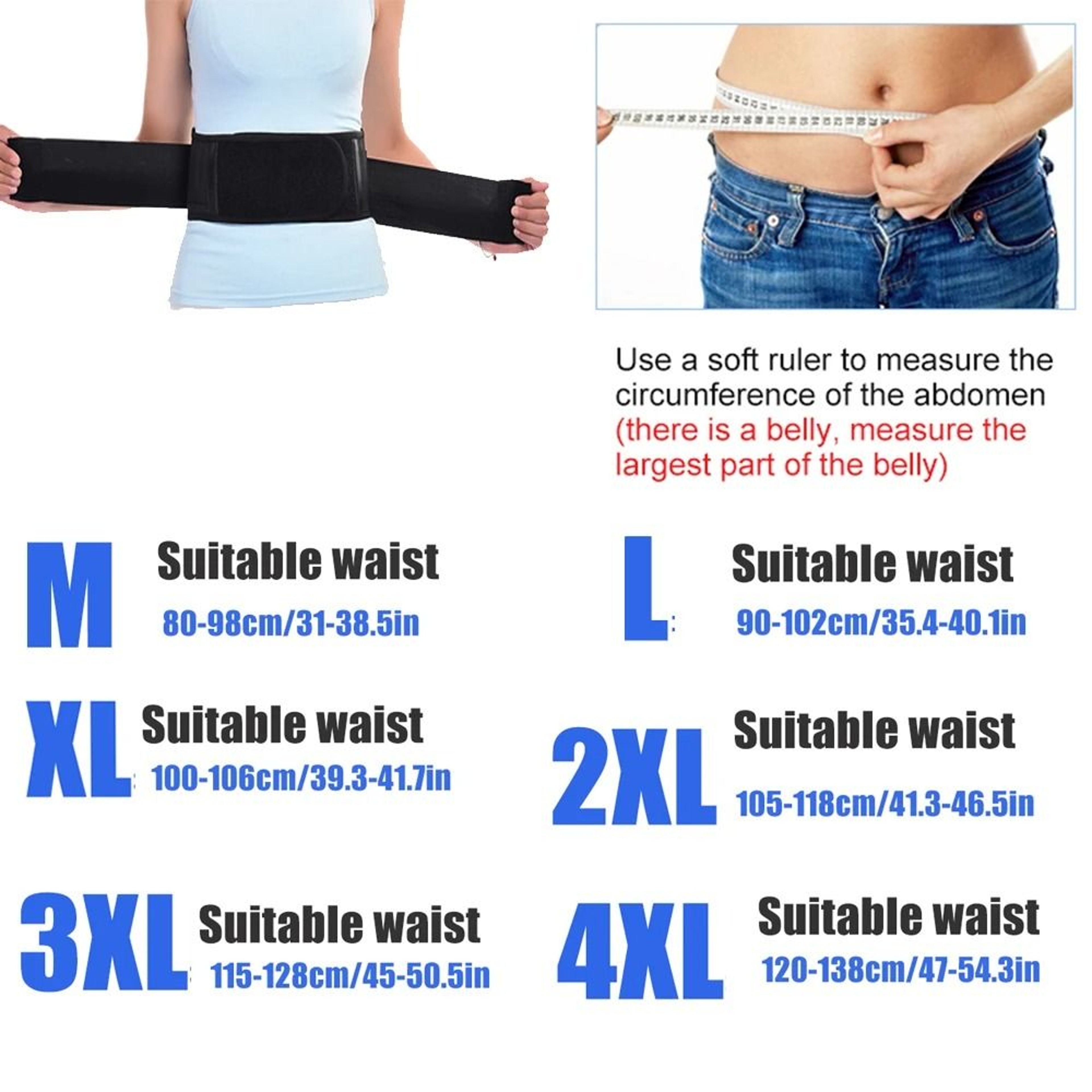 Heating Back Brace For Lower Back Pain Relief  Lumbar Support 1