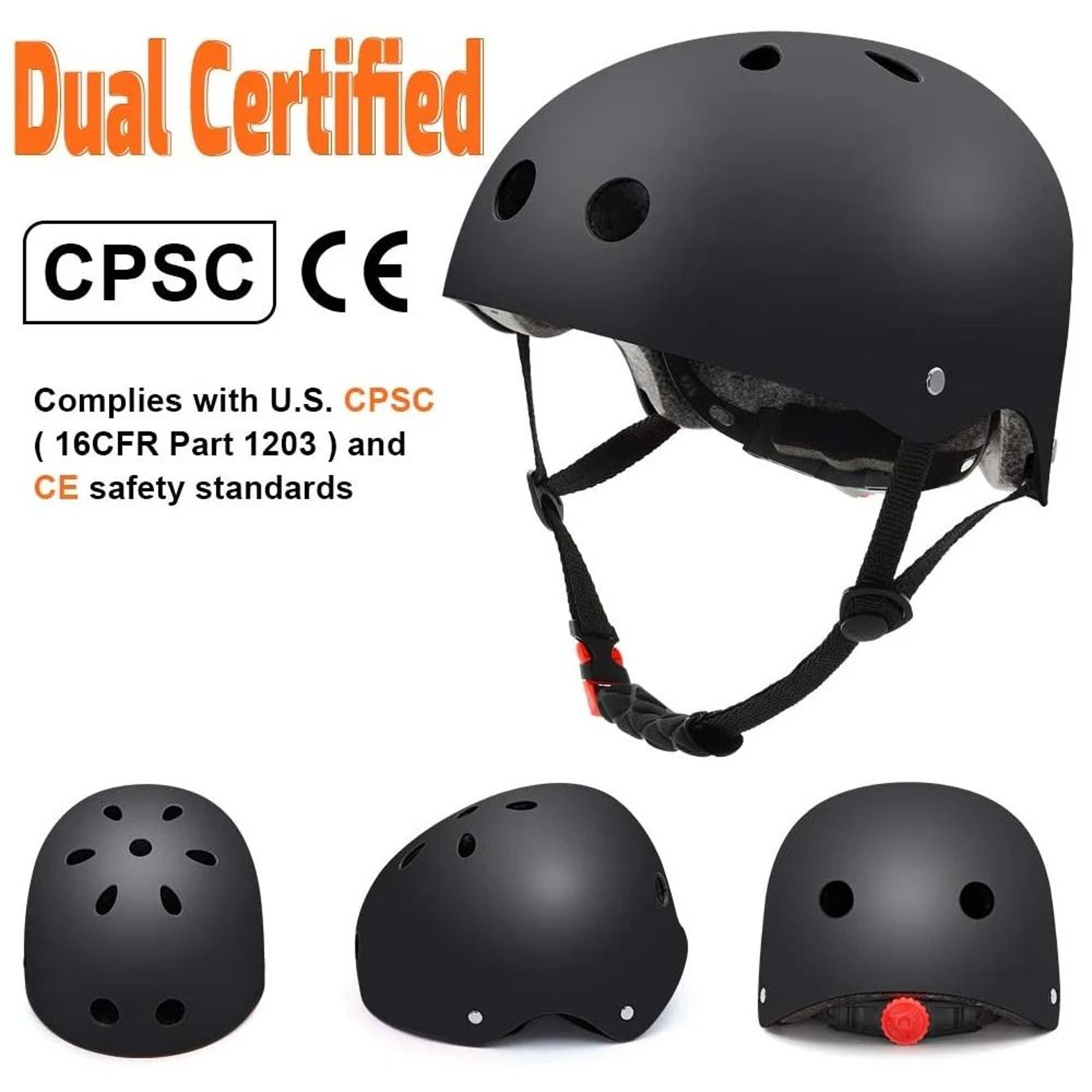 RGGMQQ MultiSport Bike  Skateboard Helmet For All Ages 0