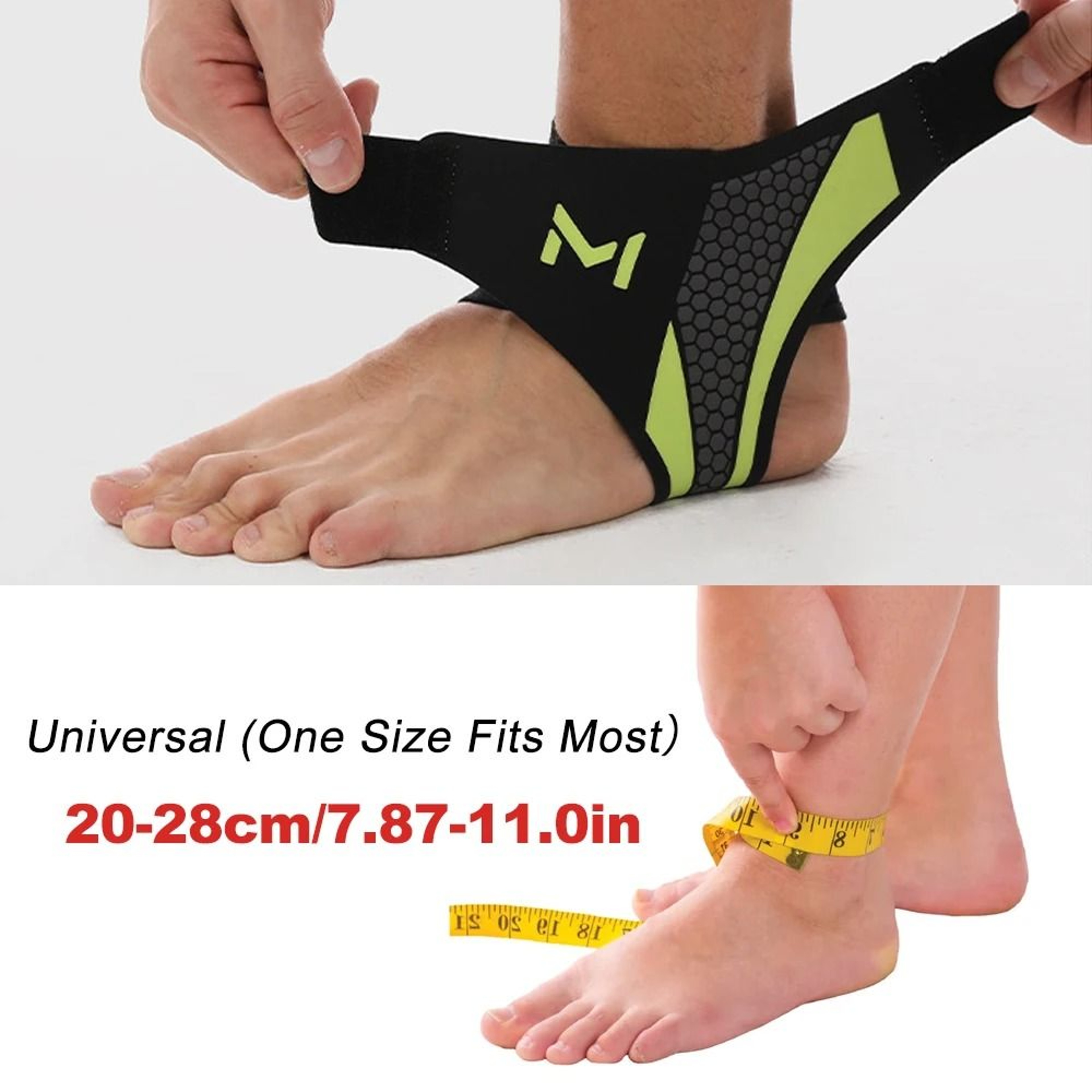 RGGMQQ CrossStrap Ankle Brace  Joint Strain Support  Wear Prevention Sleeve For Basketball  Running 2